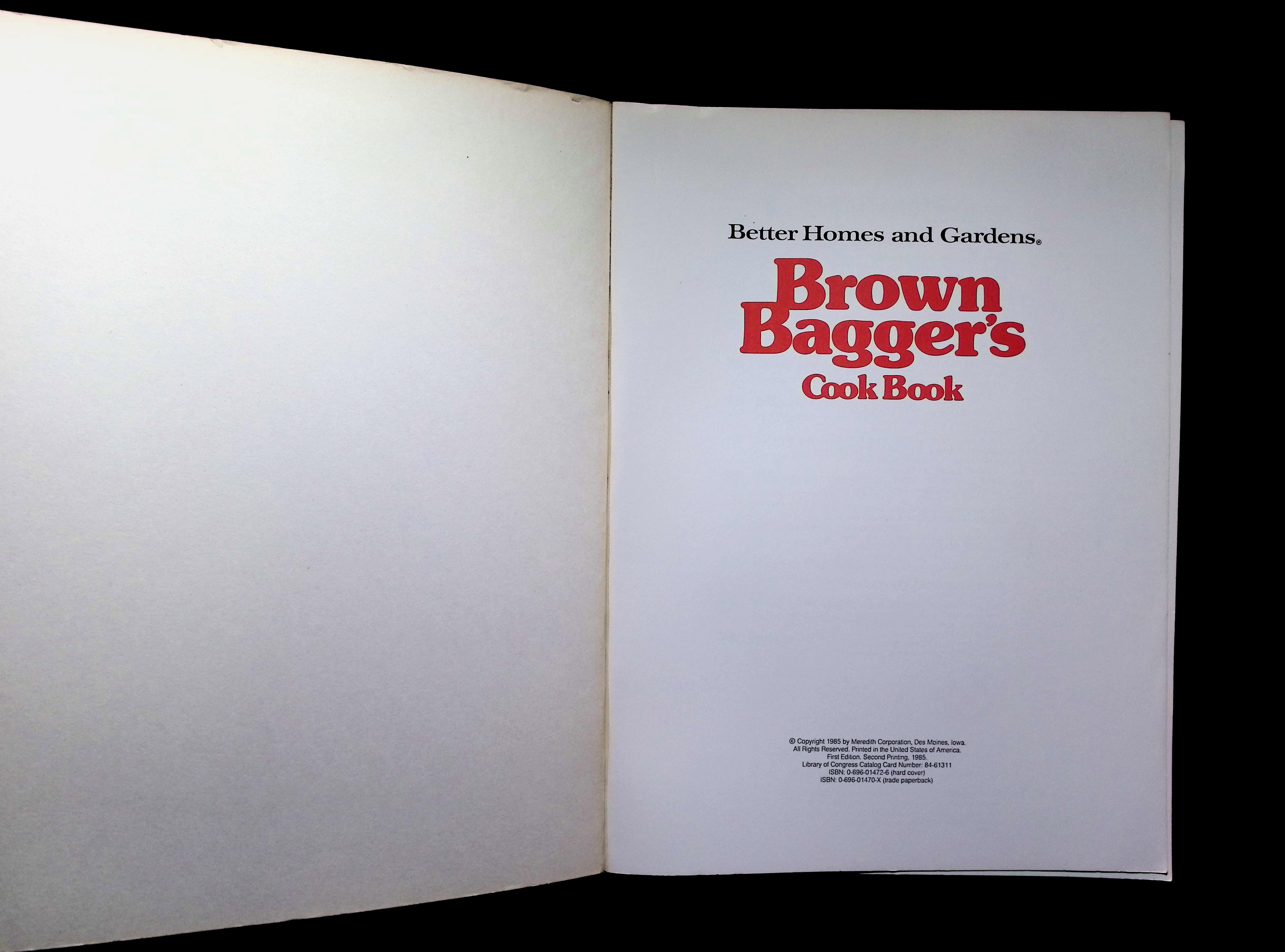 Brown Bagger's Cook Book — image 3