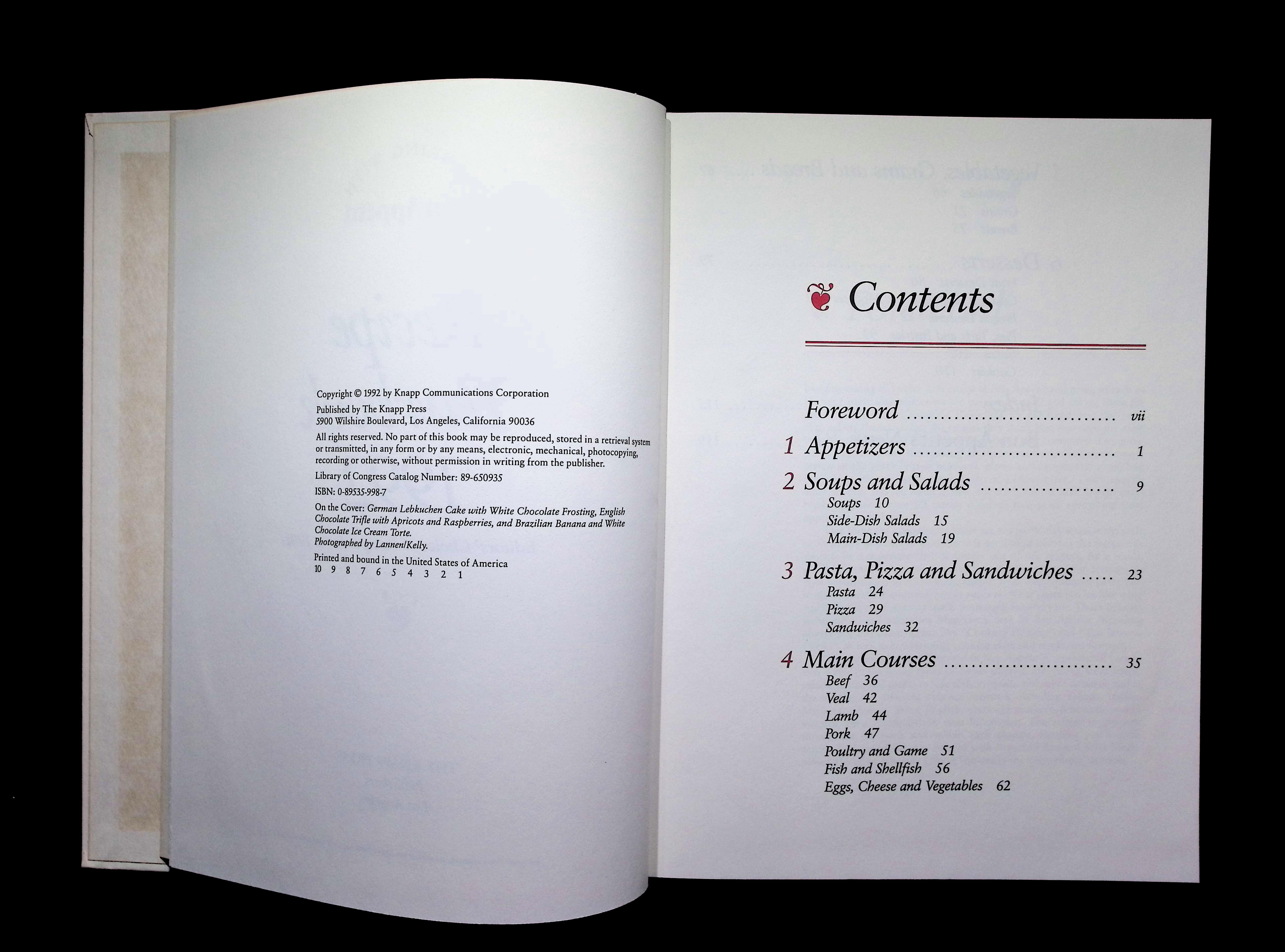 Bon Appetit Recipe Yearbook 1992 — image 3