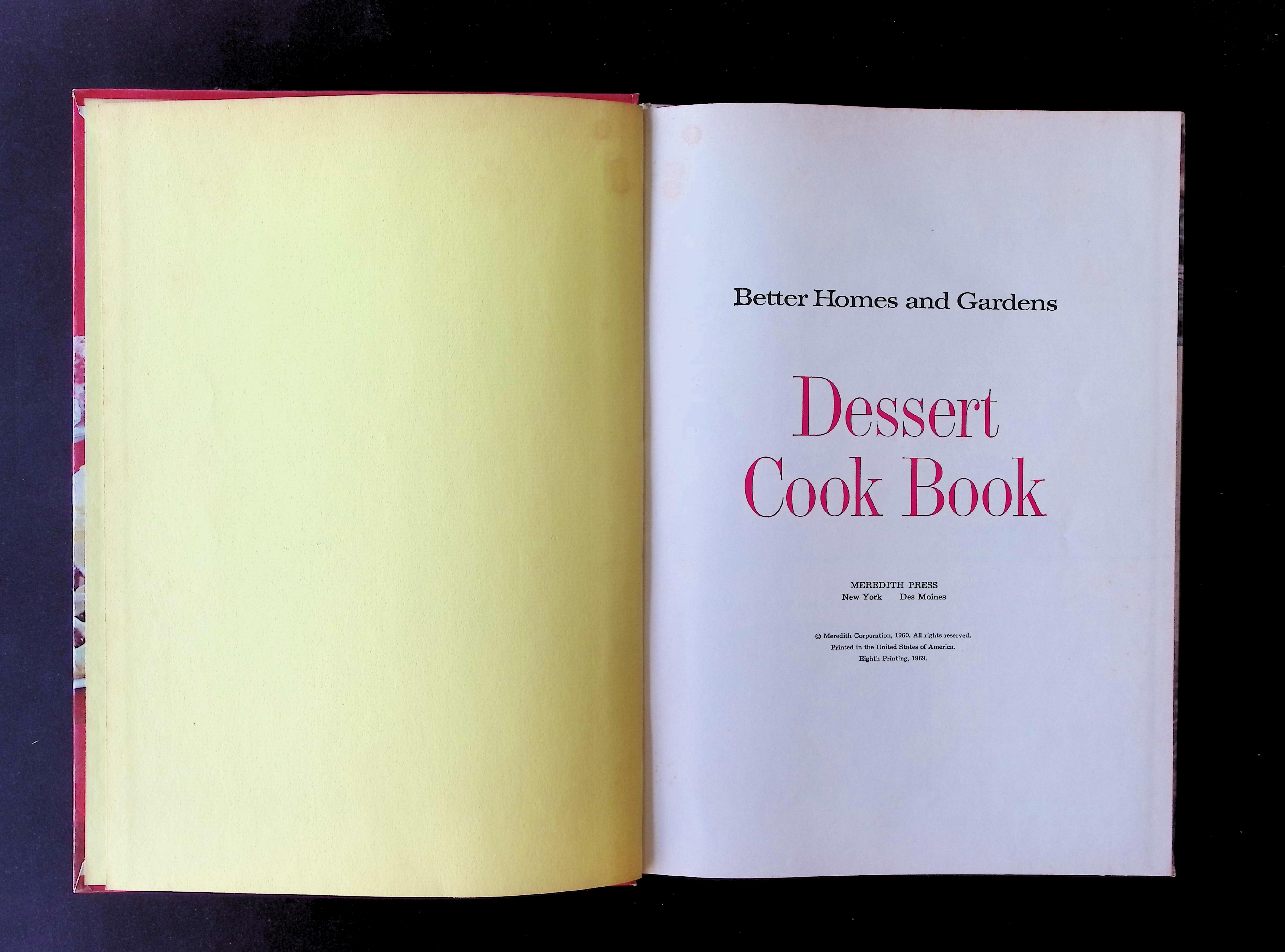 Better Homes and Gardens Dessert Cook Book — image 2