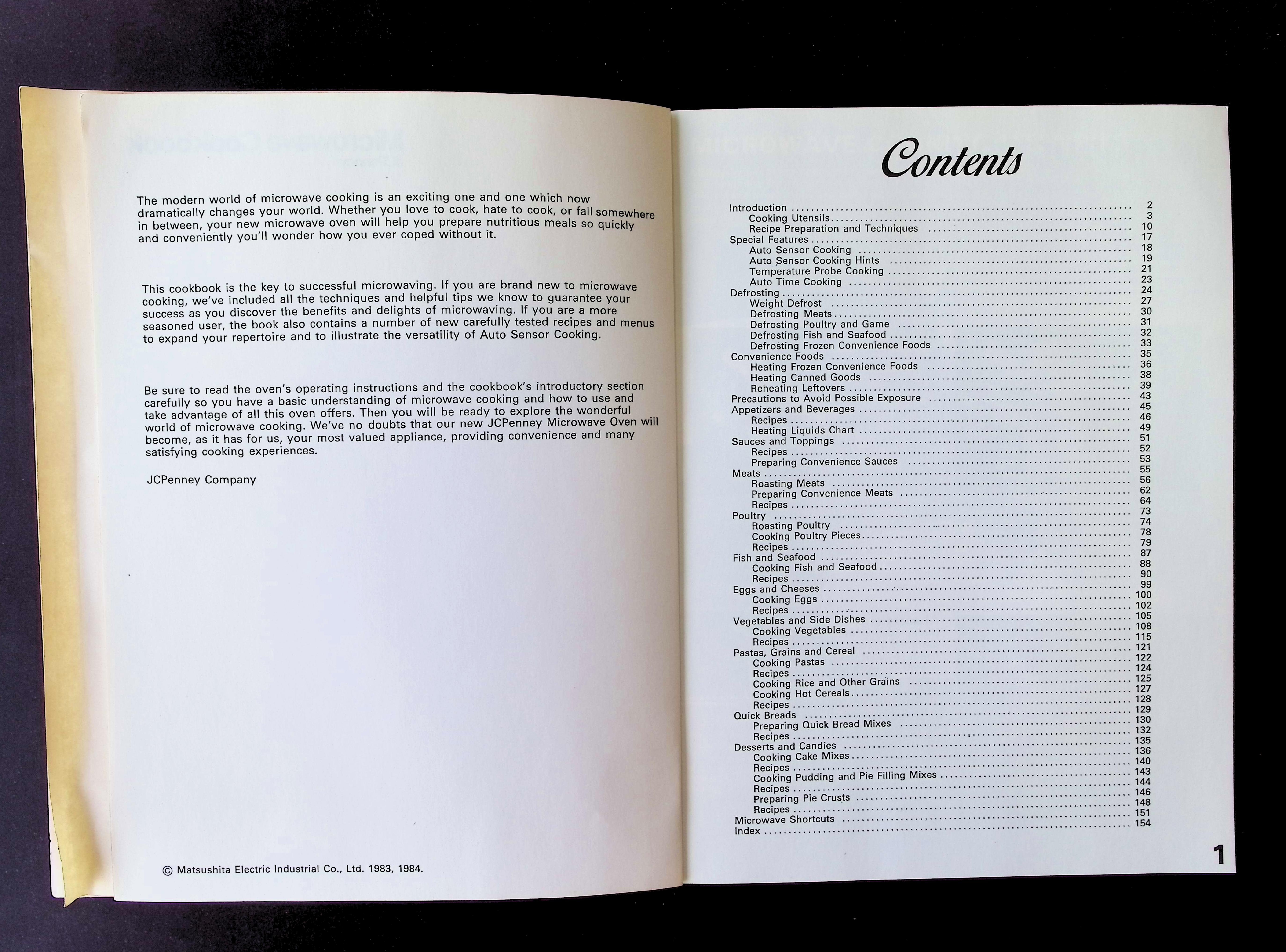 JCPenney Microwave Cookbook — image 3