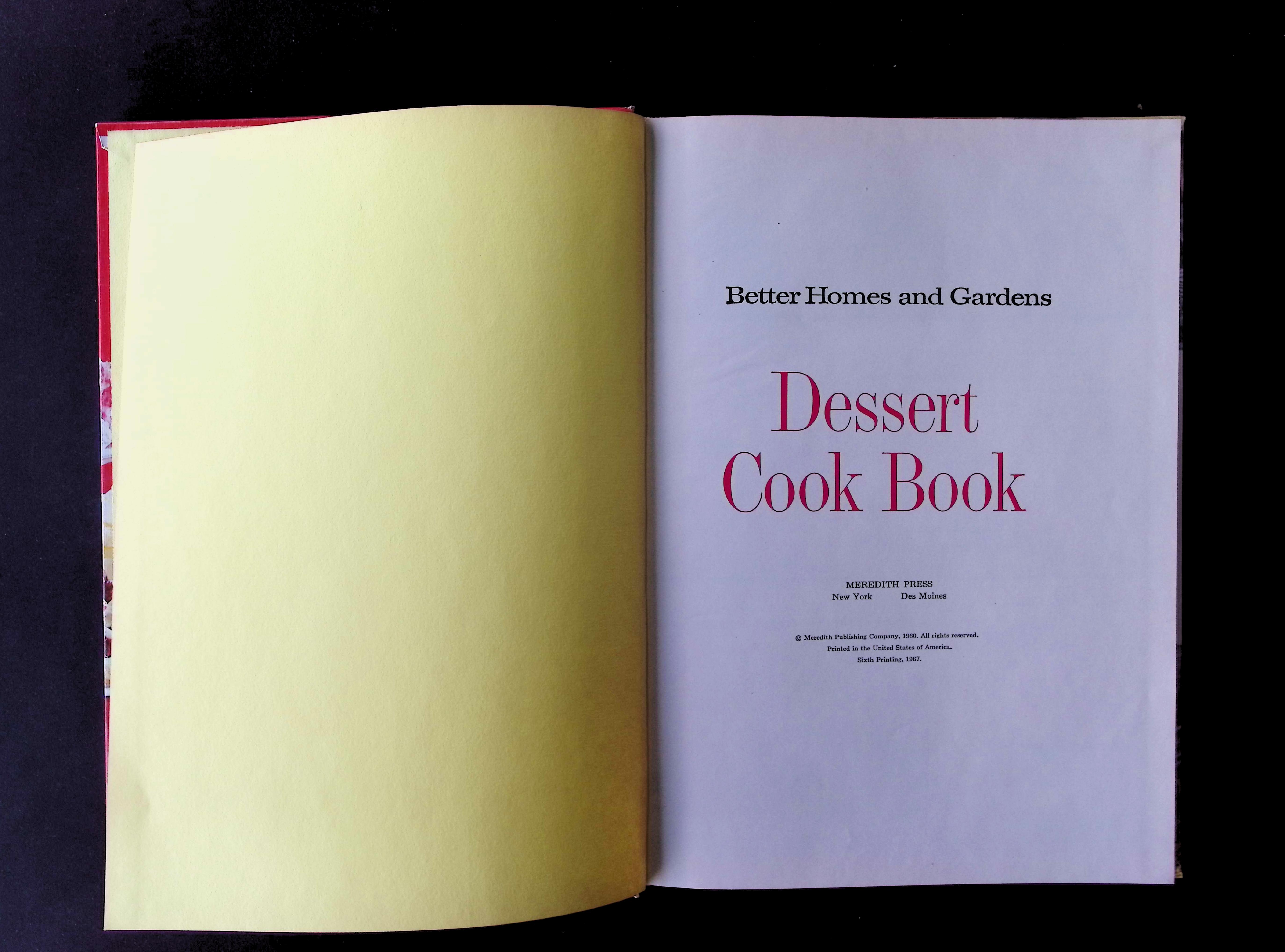 Better Homes & Gardens Dessert Cook Book — image 2