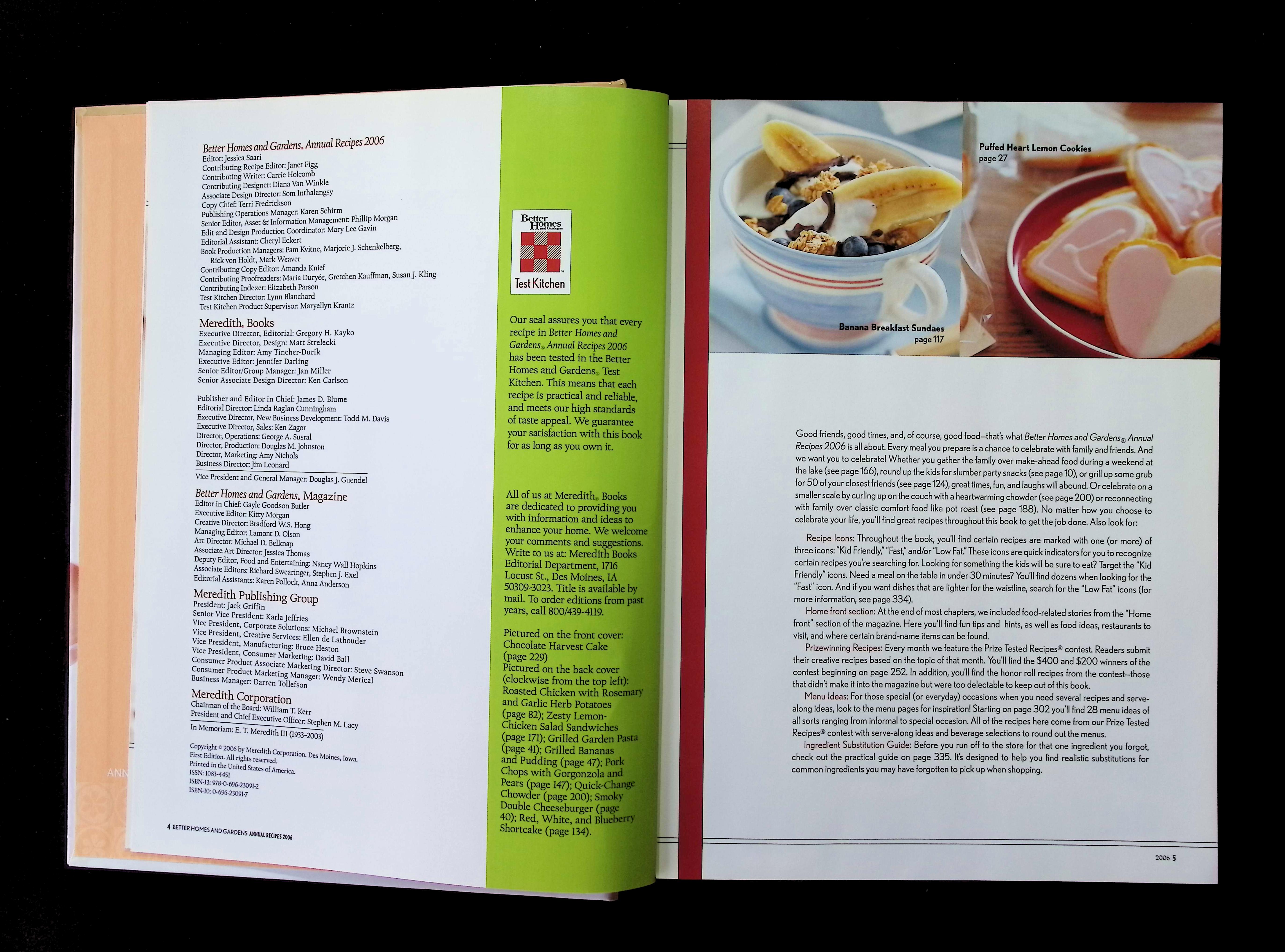 Better Homes and Gardens Annual Recipes 2006 — image 3