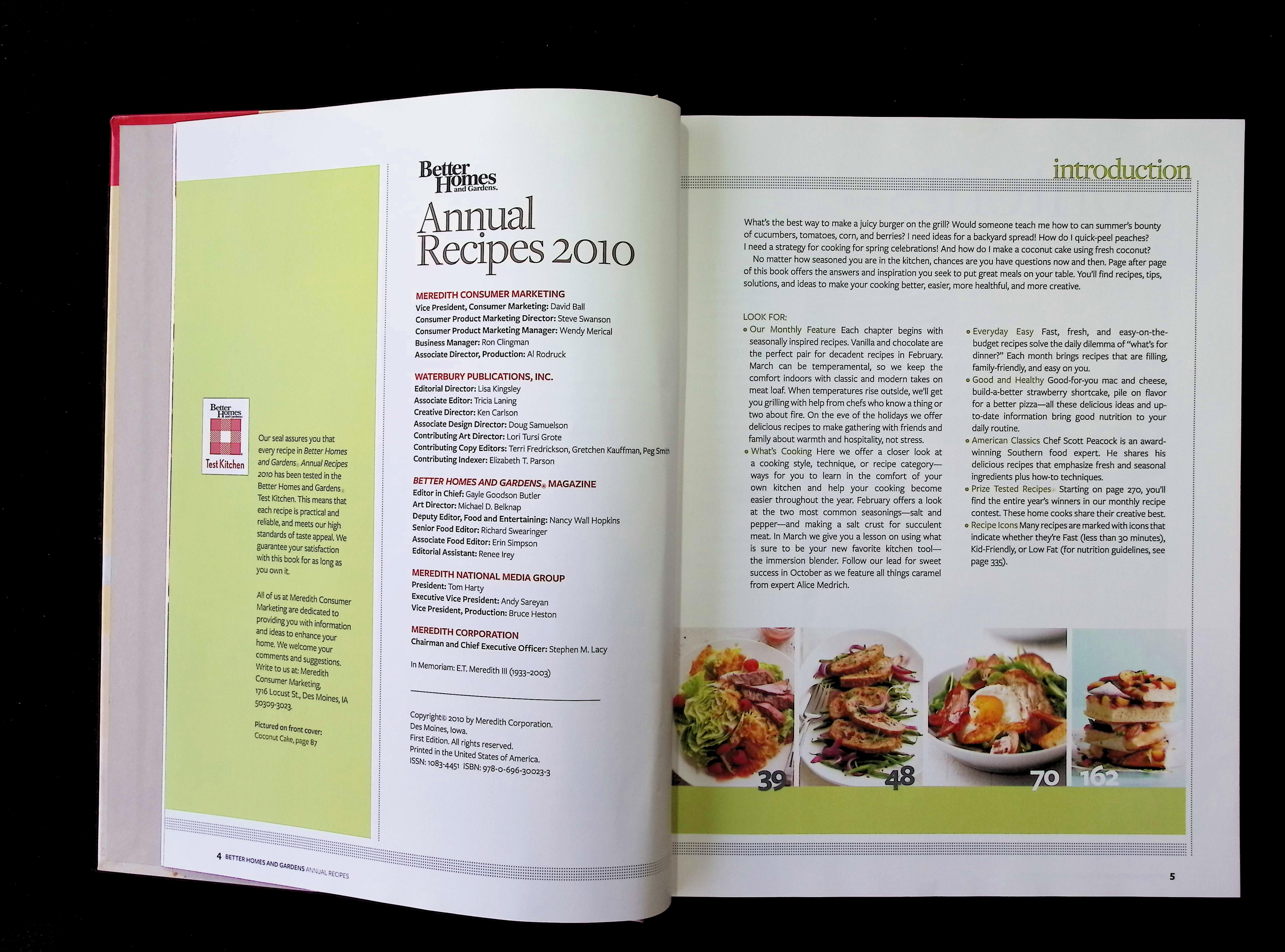 Better Homes and Gardens Annual Recipes 2010 — image 3
