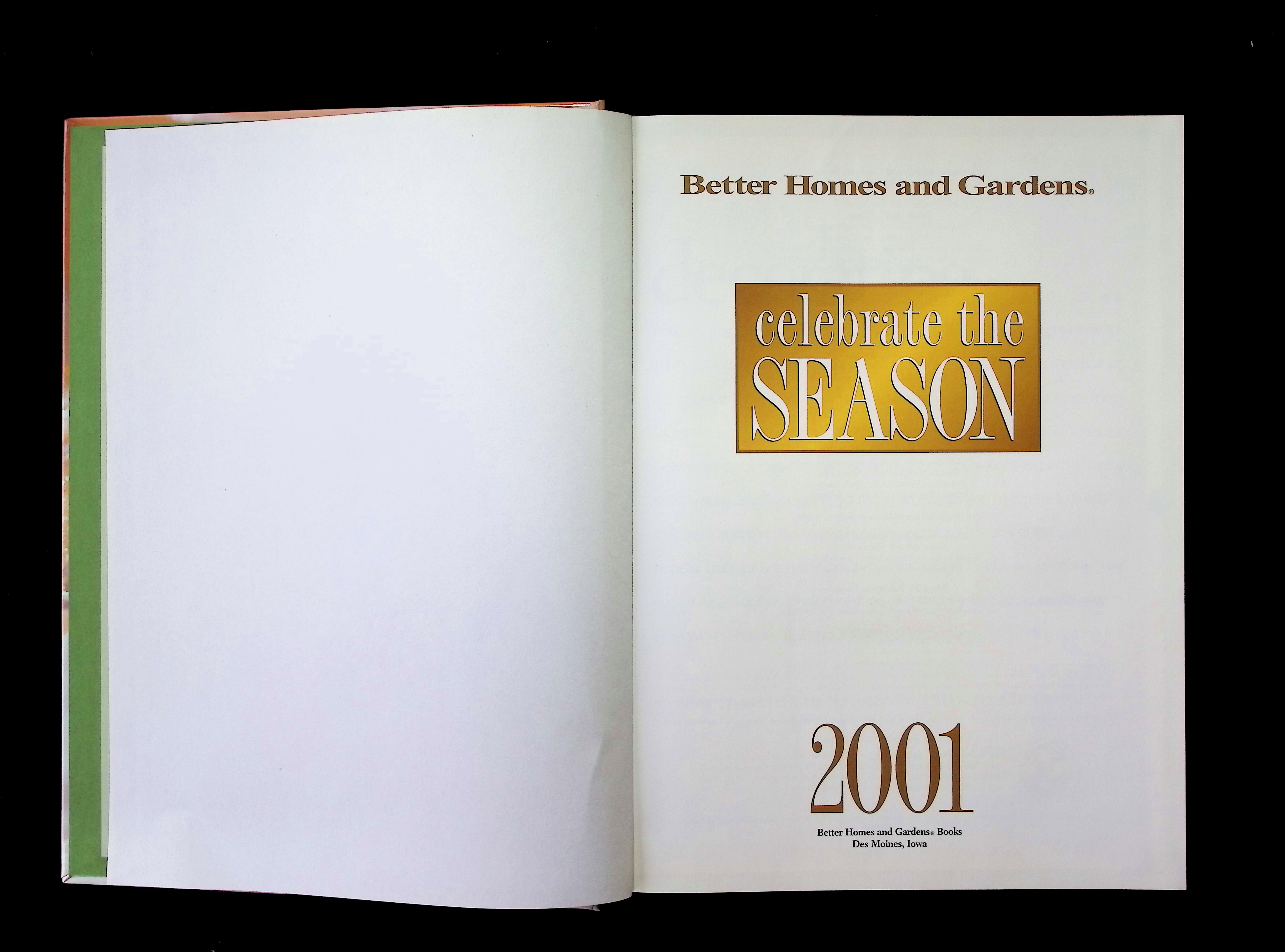 Better Homes and Gardens Celebrate the Season 2001 — image 2