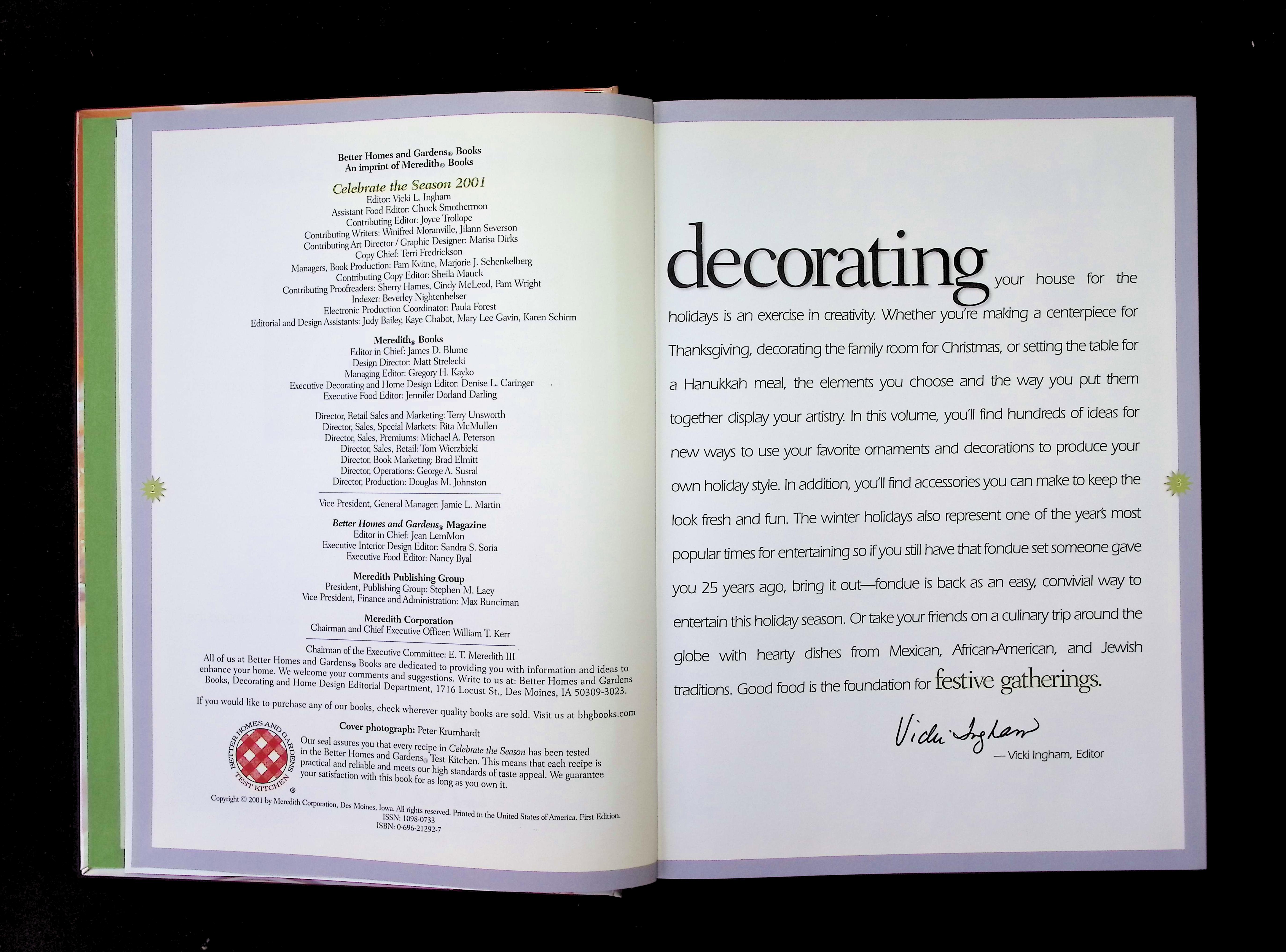 Better Homes and Gardens Celebrate the Season 2001 — image 3