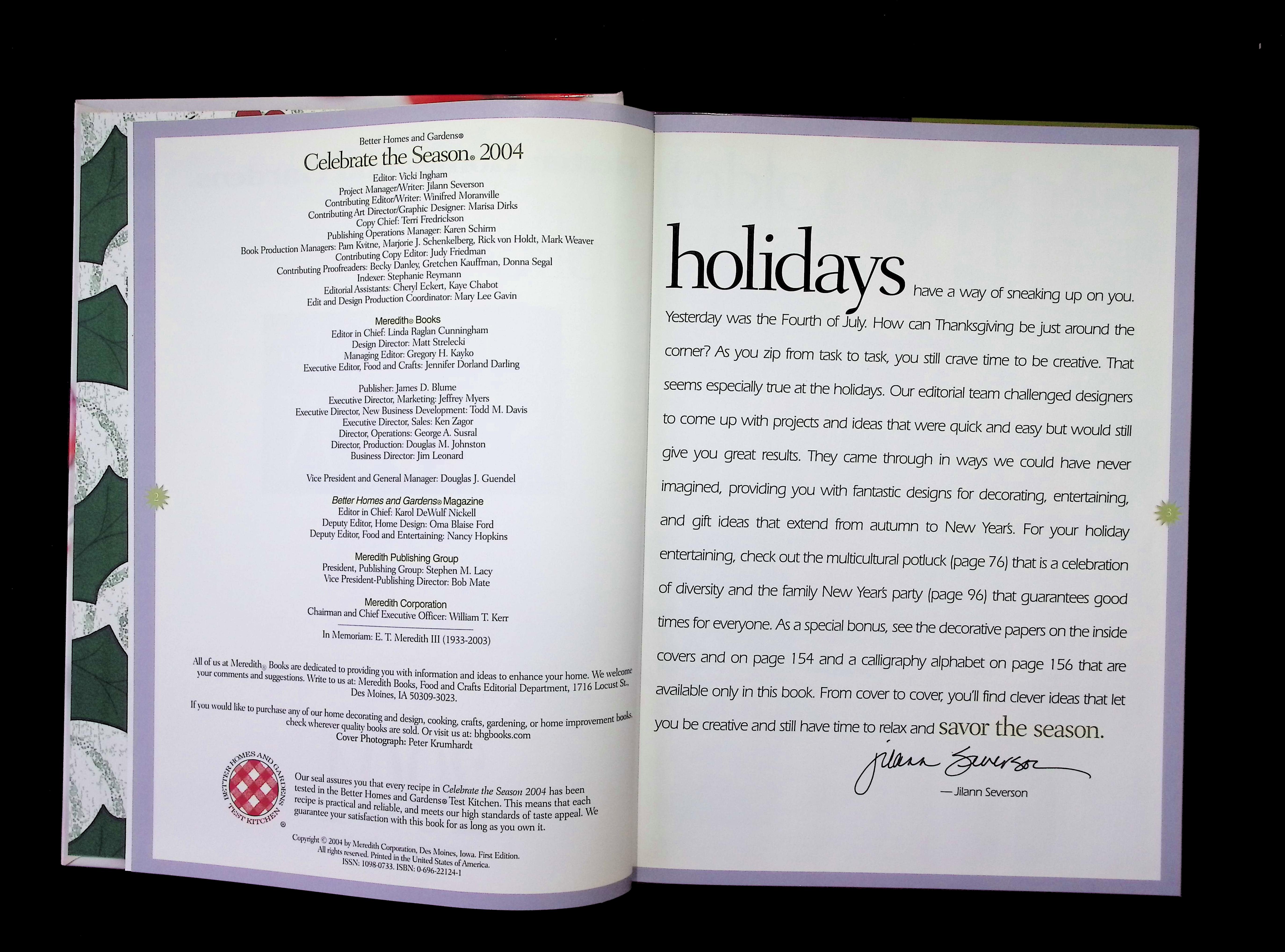 Better Homes and Gardens Celebrate the Season 2004 — image 3