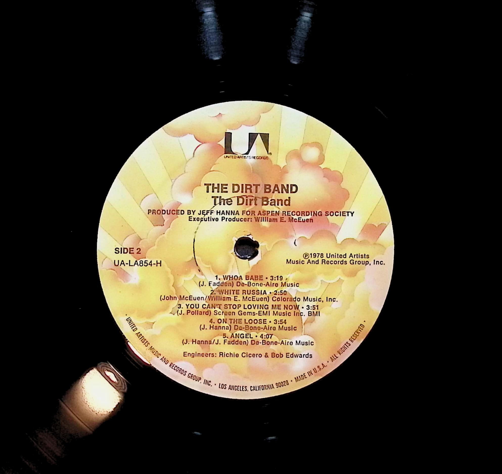 The Dirt Band The Dirt Band 12" LP 1978 UALA854-H Folk, World, & Country — image 2