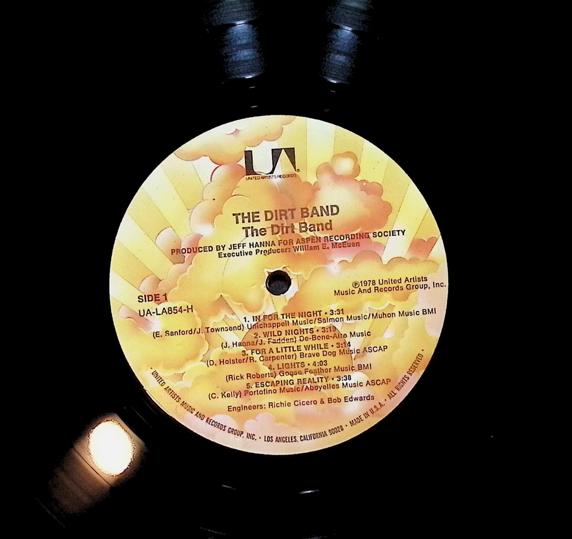 The Dirt Band The Dirt Band 12" LP 1978 UALA854-H Folk, World, & Country — image 4