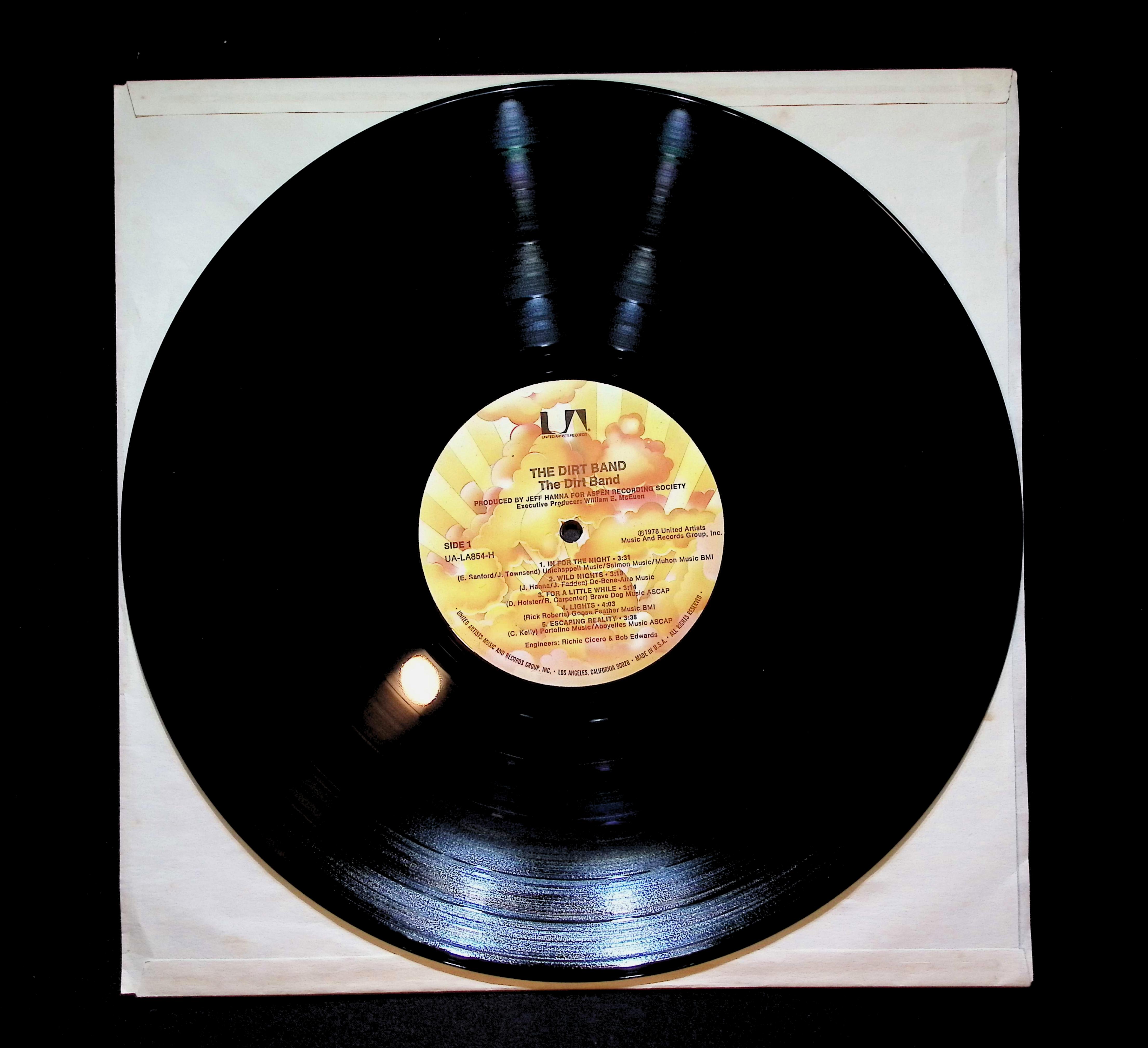 The Dirt Band The Dirt Band 12" LP 1978 UALA854-H Folk, World, & Country — image 5