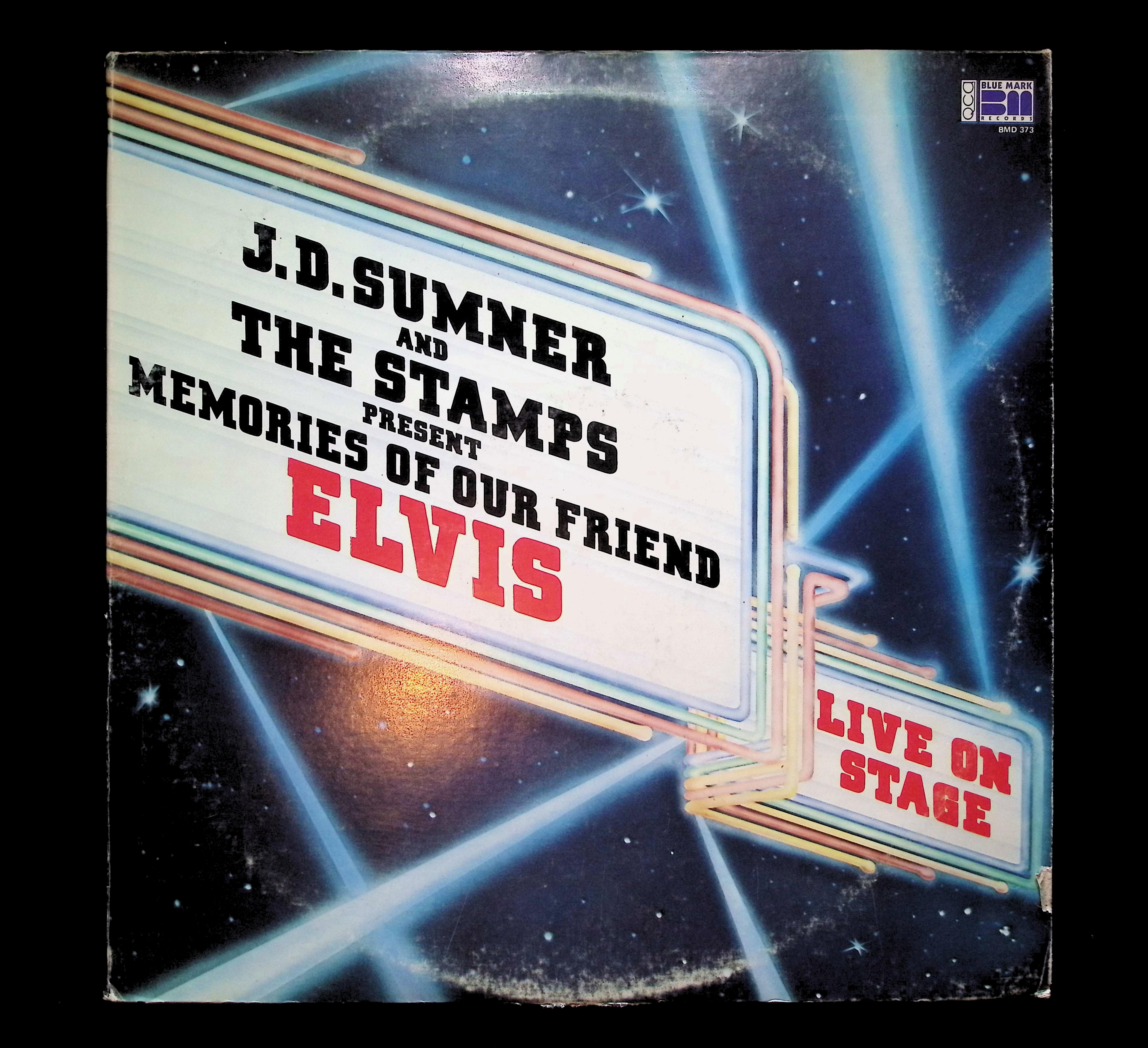 J.D. Sumner & The Stamps Memories Of Our Friend Elvis 12" LP Unknown Era BMD 373 Rock