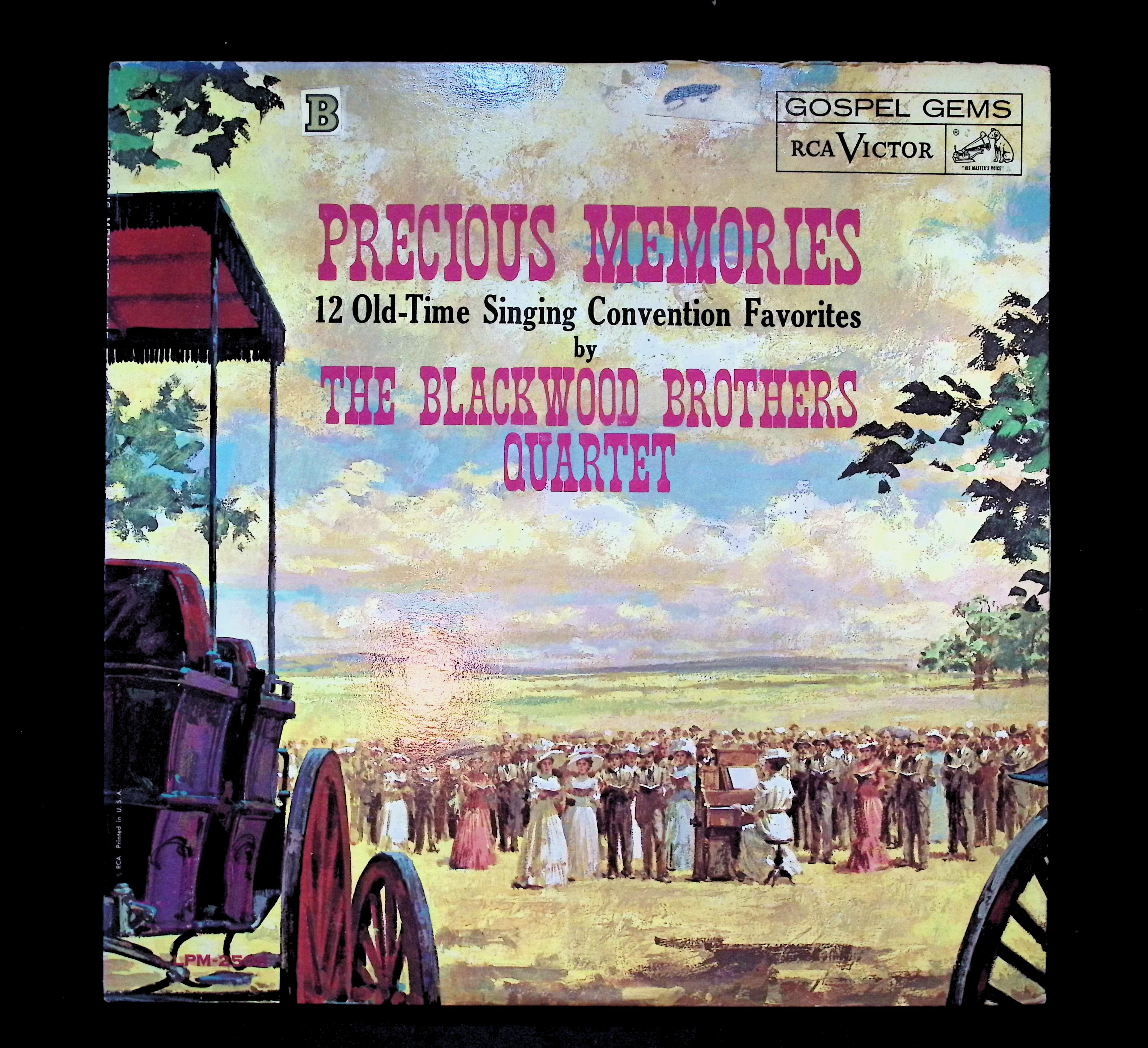 The Blackwood Brothers Quartet Precious Memories 12" LP 1962 LPM 2506 Folk, World, & Country
