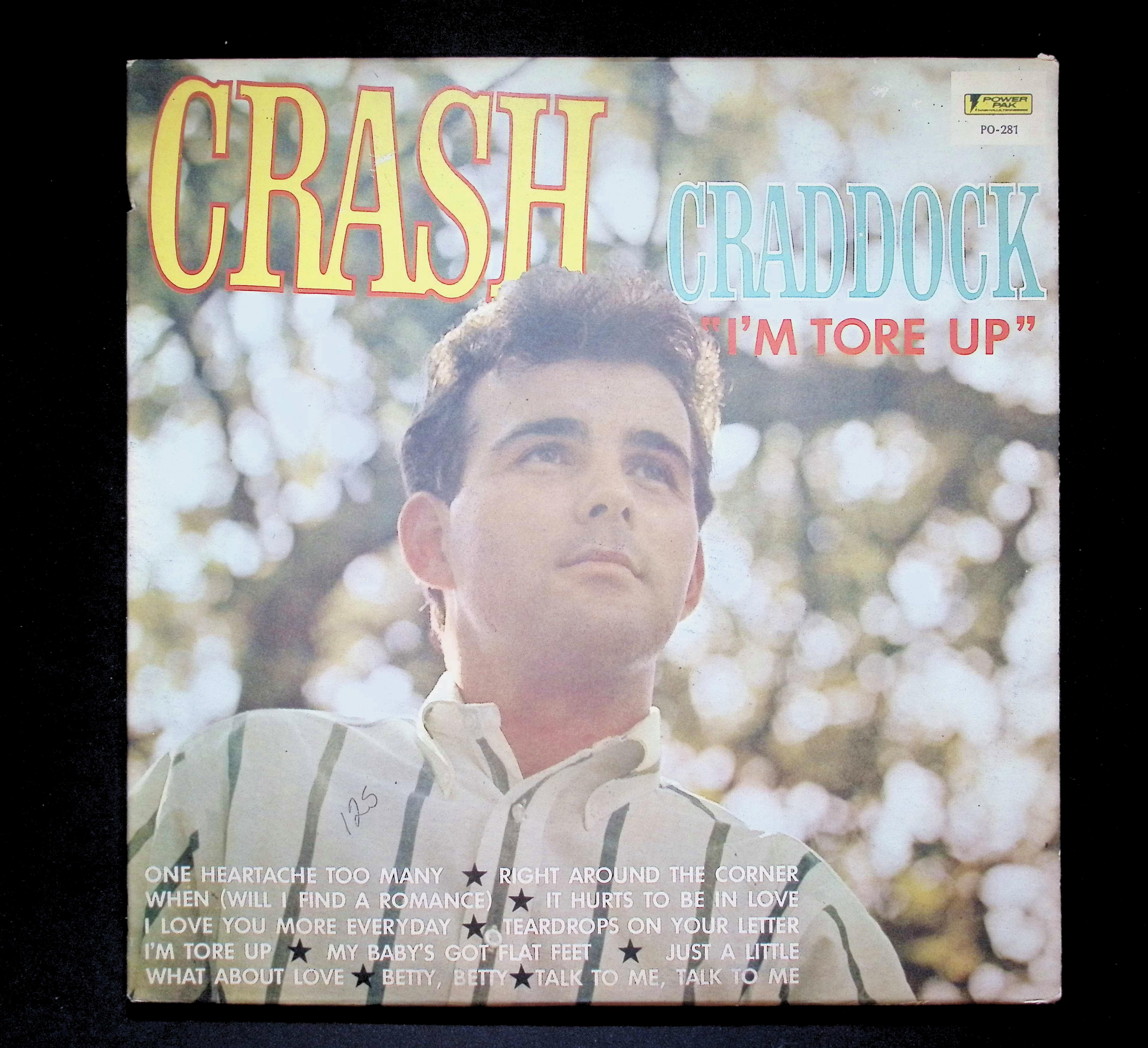Billy 'Crash' Craddock I'm Tore Up 12" LP 1975 PO-281 Rock