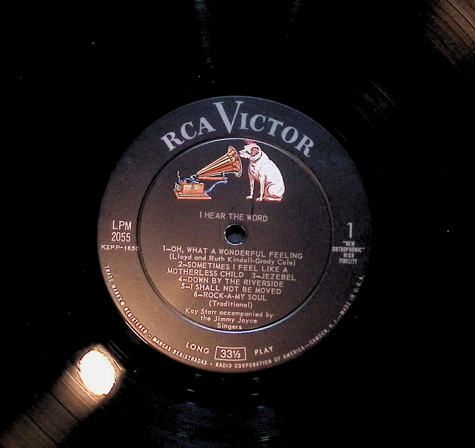 Kay Starr I Hear The Word 12" LP 1959 LPM-2055 Pop — image 2