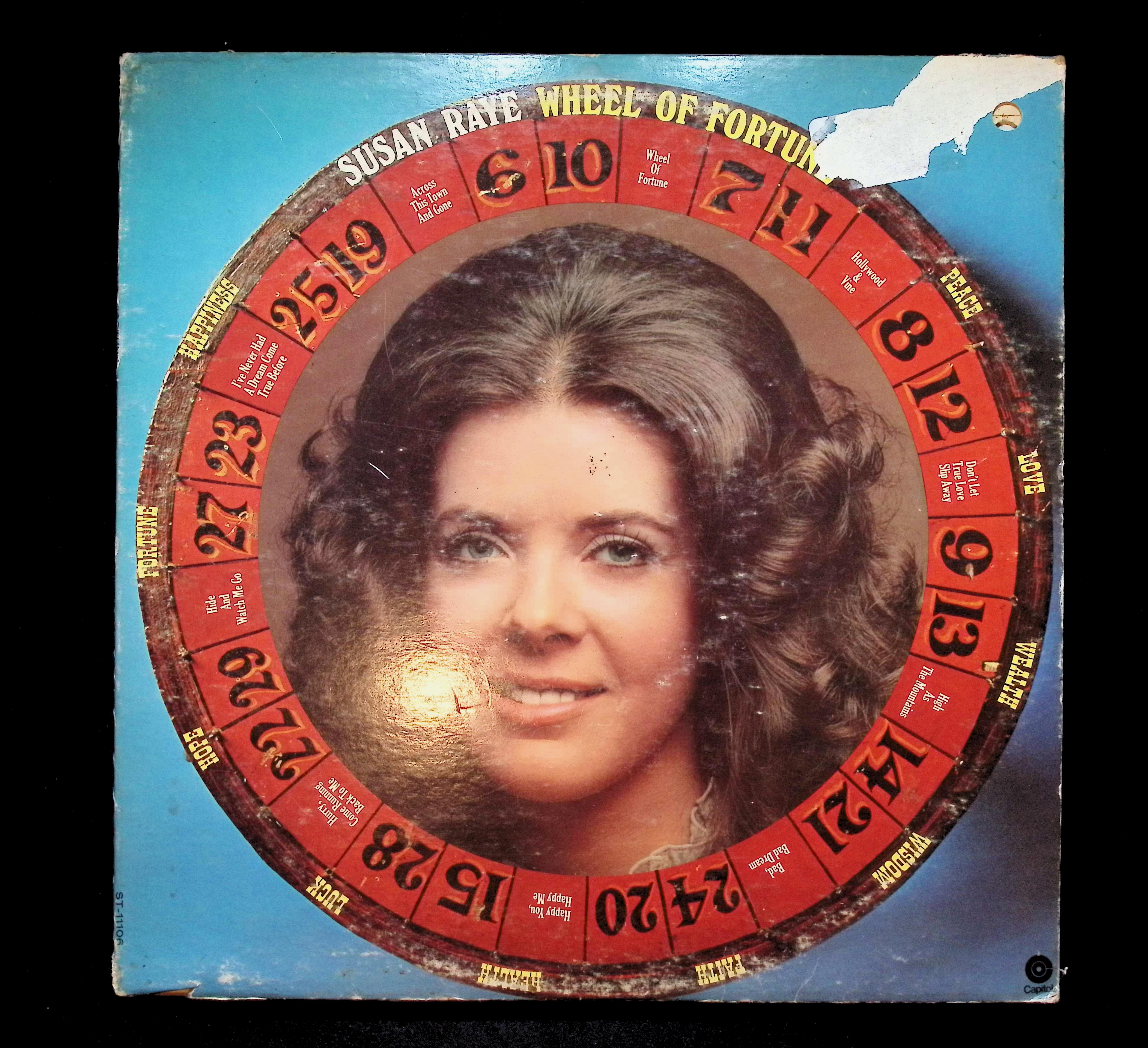 Susan Raye Wheel Of Fortune 12" LP 1972 ST-11106 Folk, World, & Country
