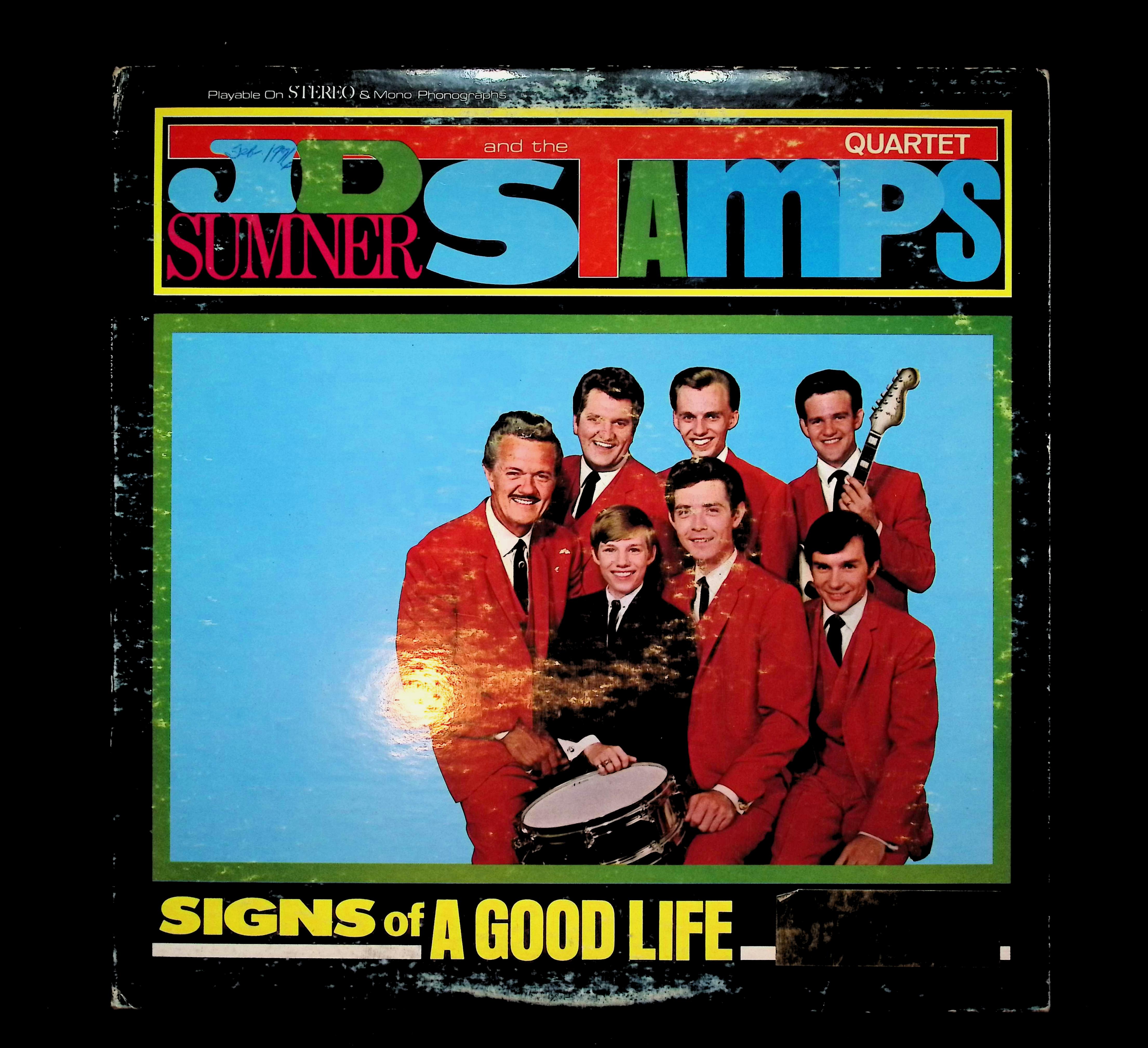 J.D. Sumner & The Stamps Signs Of A Good Life 12" LP 0 Skylite Folk, World, & Country