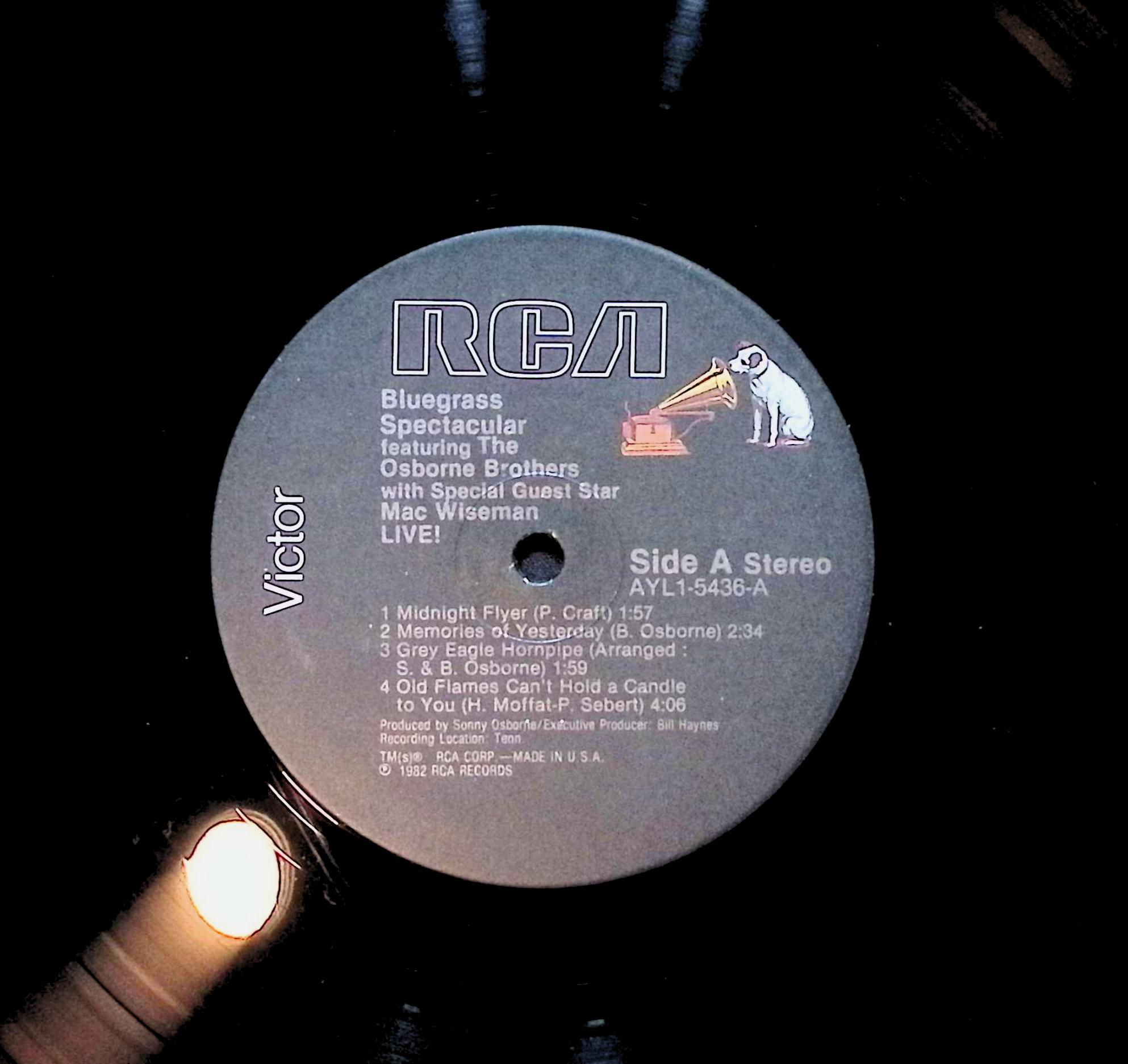 The Osborne Brothers Bluegrass Spectacular 12" LP 0 RCA Victor — image 2