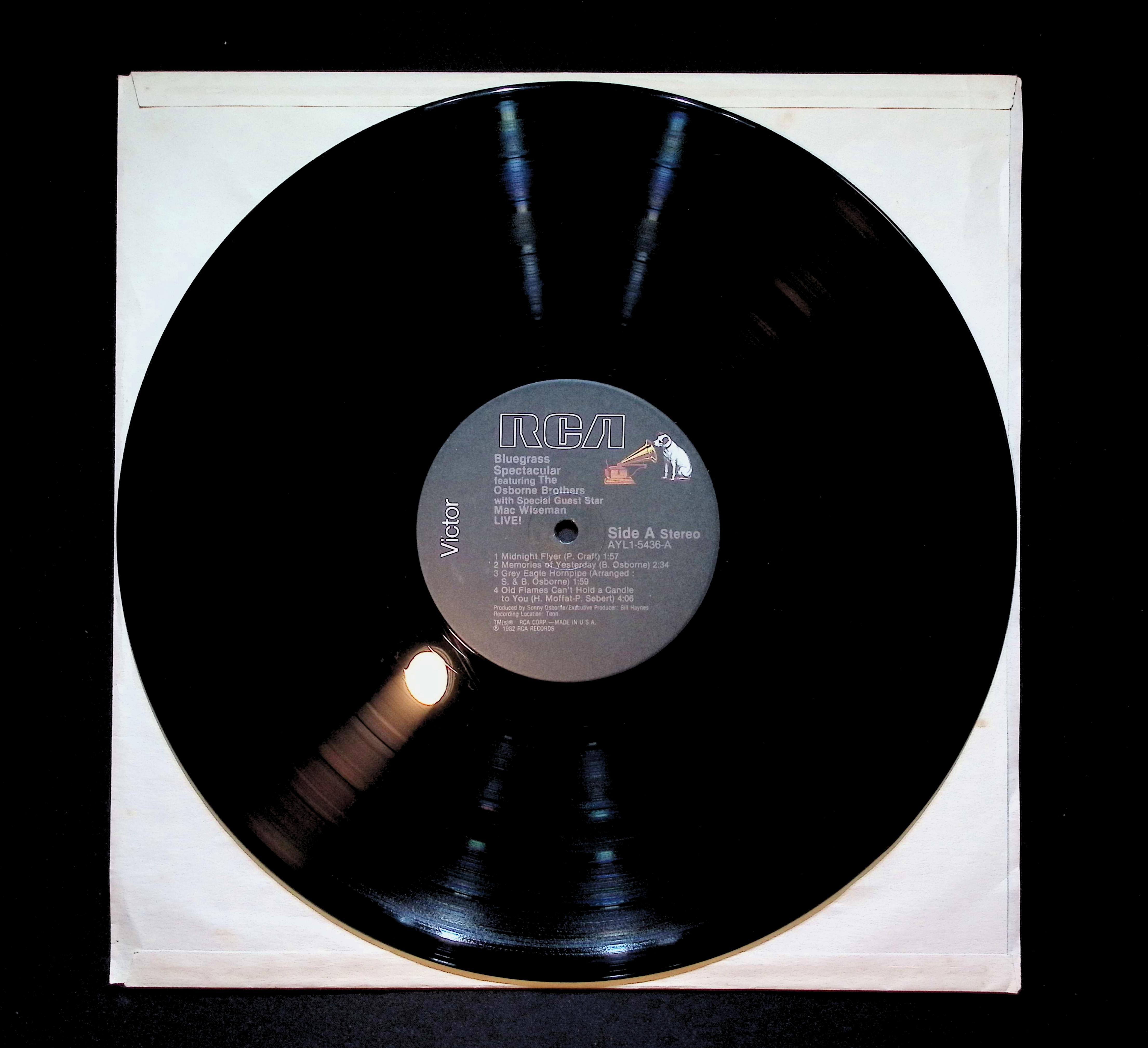 The Osborne Brothers Bluegrass Spectacular 12" LP 0 RCA Victor — image 3