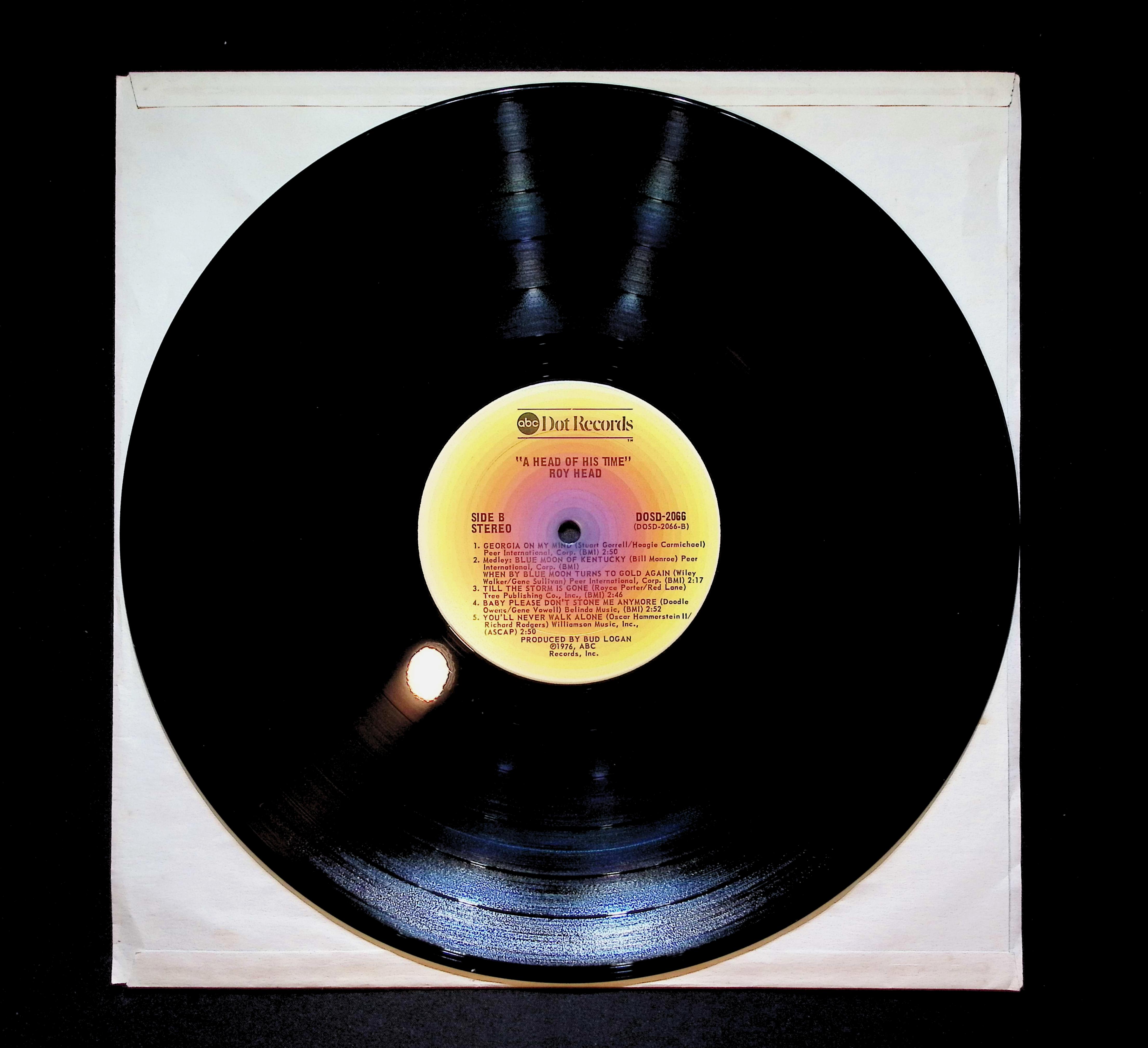 Roy Head A Head Of His Time 12" LP 1976 DOSD-2066 Rock — image 3