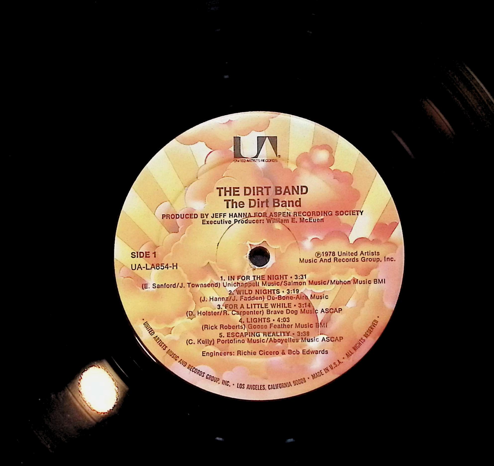 The Dirt Band The Dirt Band 12" LP 1978 UALA854-H Folk, World, & Country — image 4