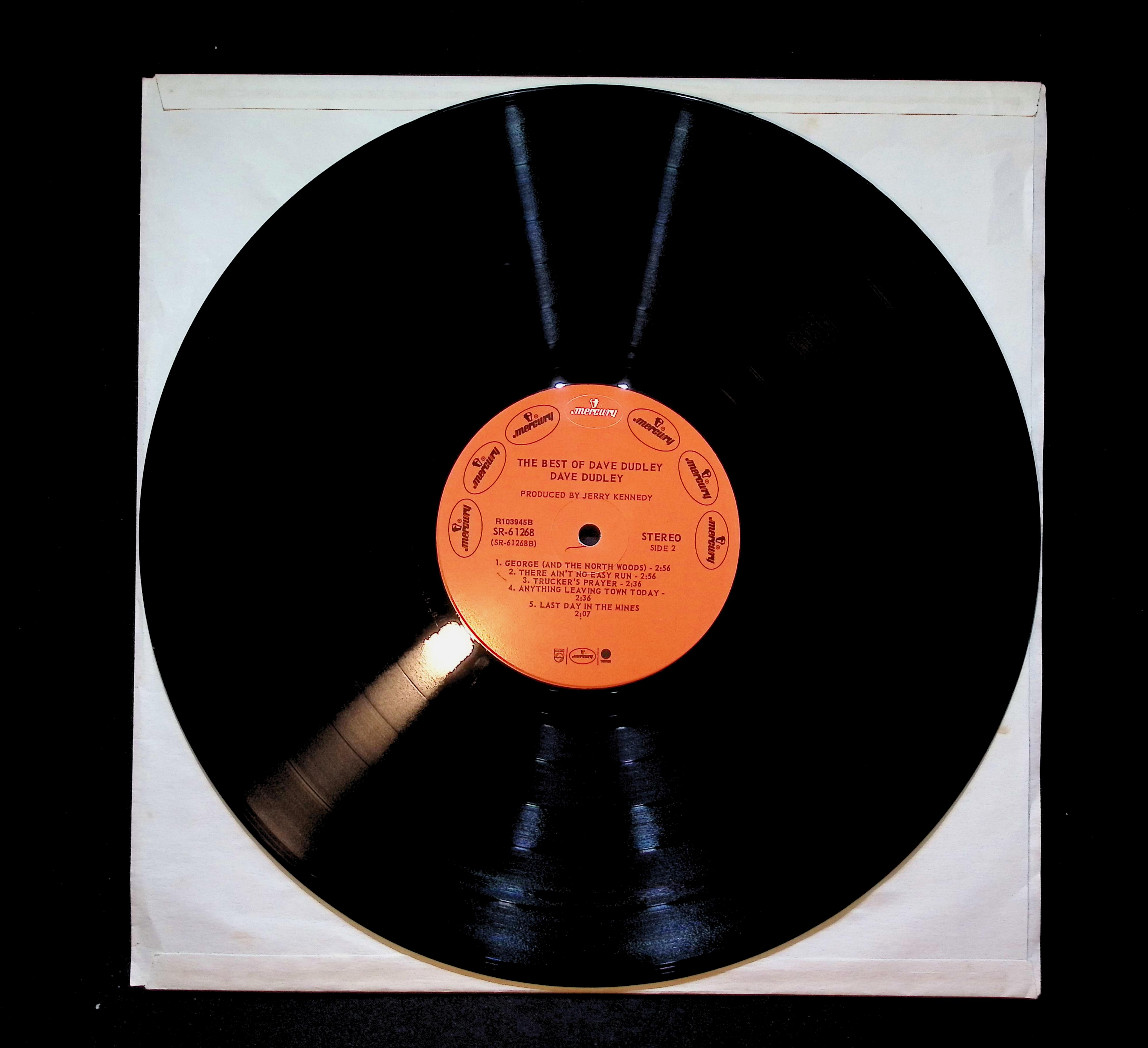 Dave Dudley The Best Of Dave Dudley 12" LP Unknown Era SR 61268 Folk, World, & Country — image 3