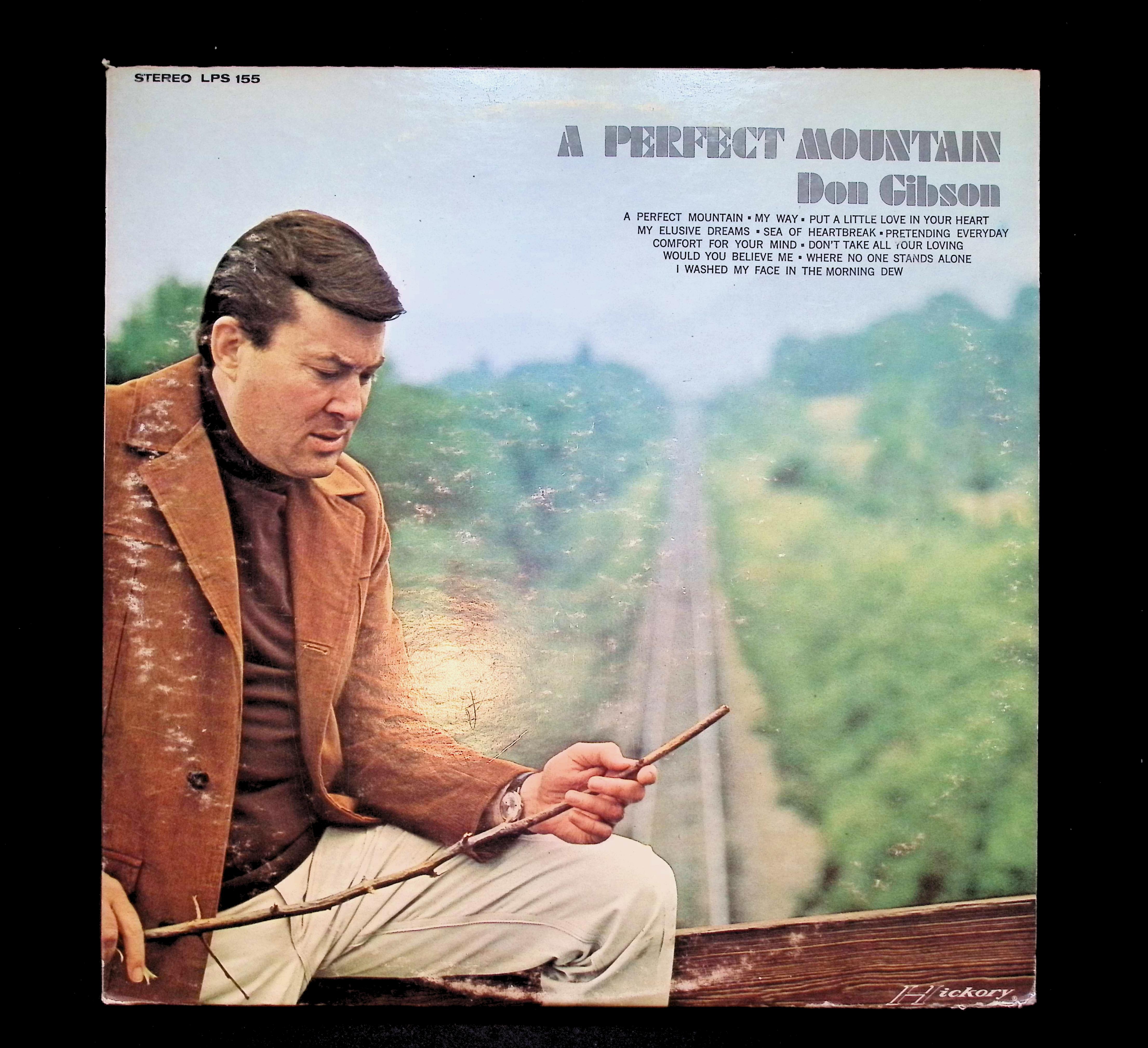 Don Gibson A Perfect Mountain 12" LP 1970 LPS 155 Folk, World, & Country