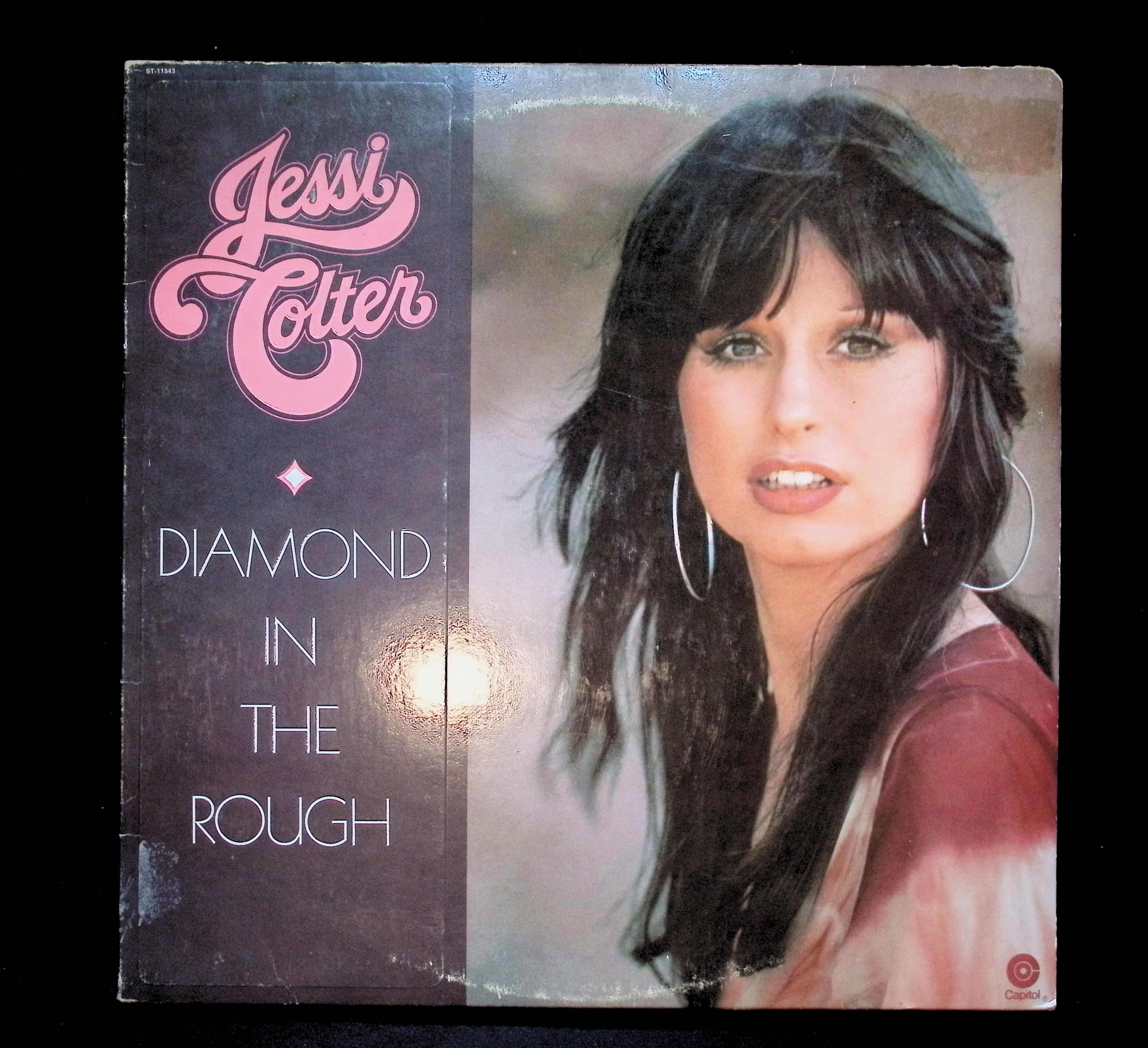 Jessi Colter Diamond In The Rough 12" LP 1976 ST-11543 Folk, World, & Country