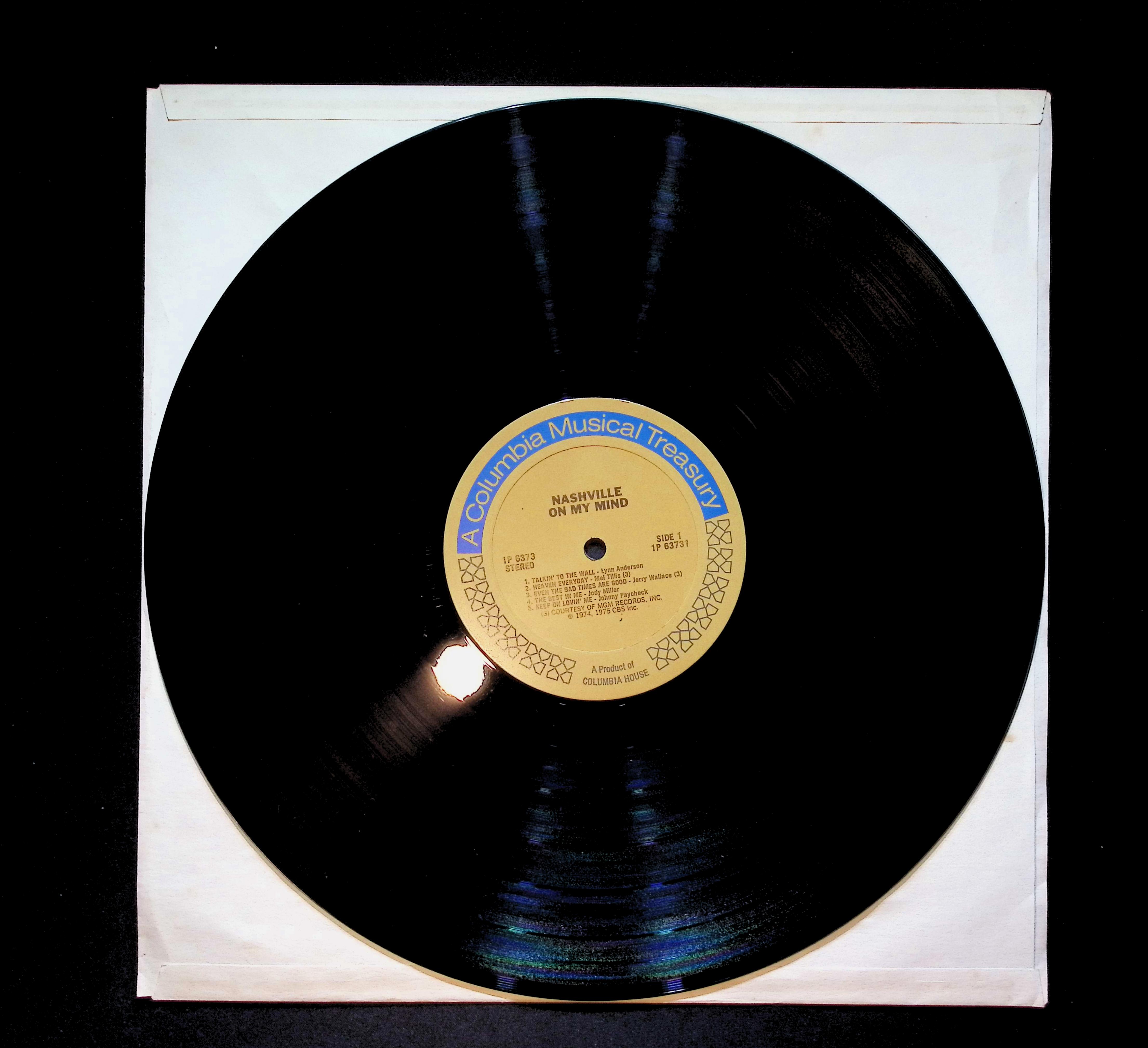 Various Nashville On My Mind 12" LP 1975 1P 6373 Folk, World, & Country — image 5