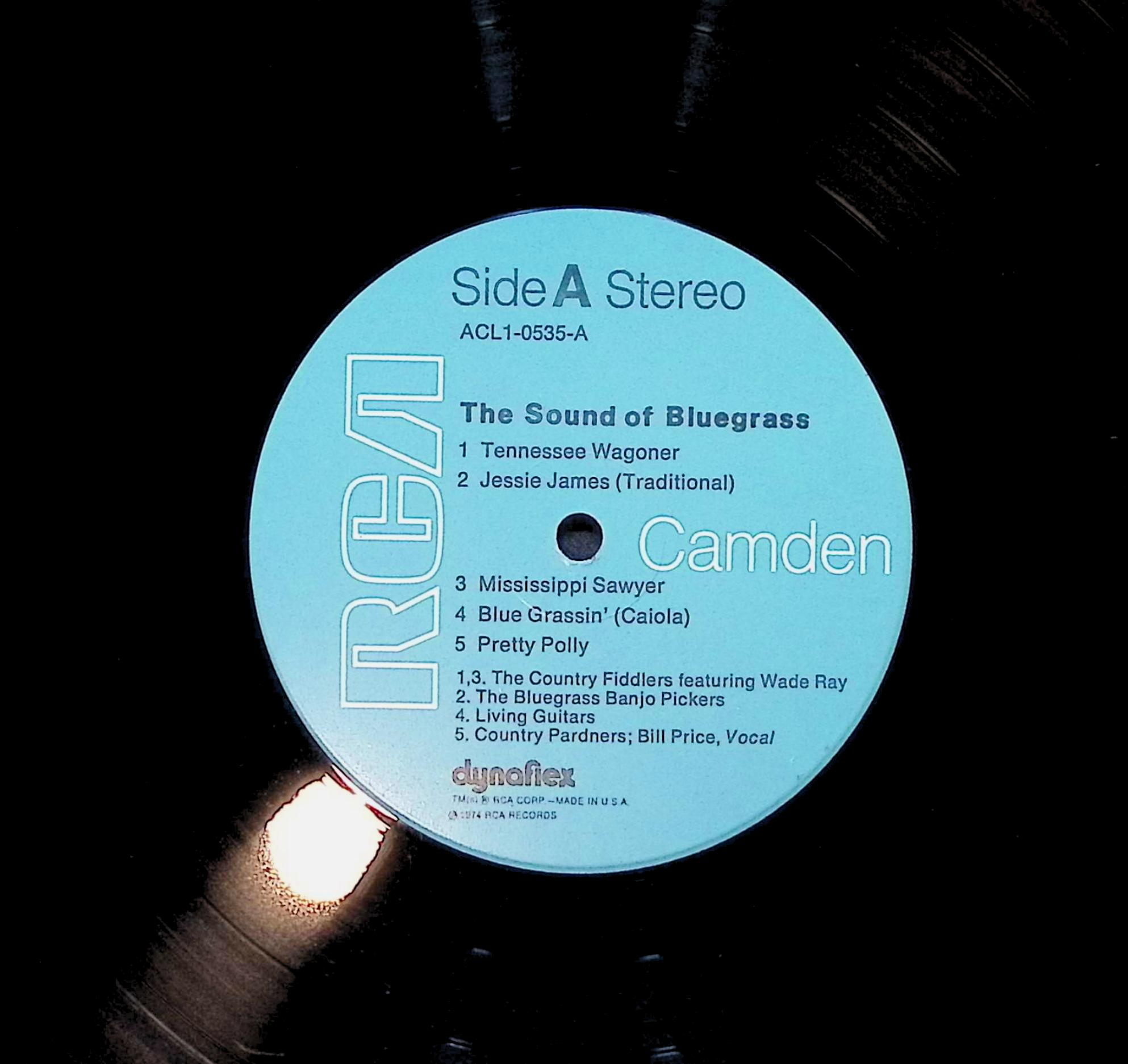 Various The Sound Of Bluegrass 12" LP 1974 ACL1-0535(e) Folk, World, & Country — image 2