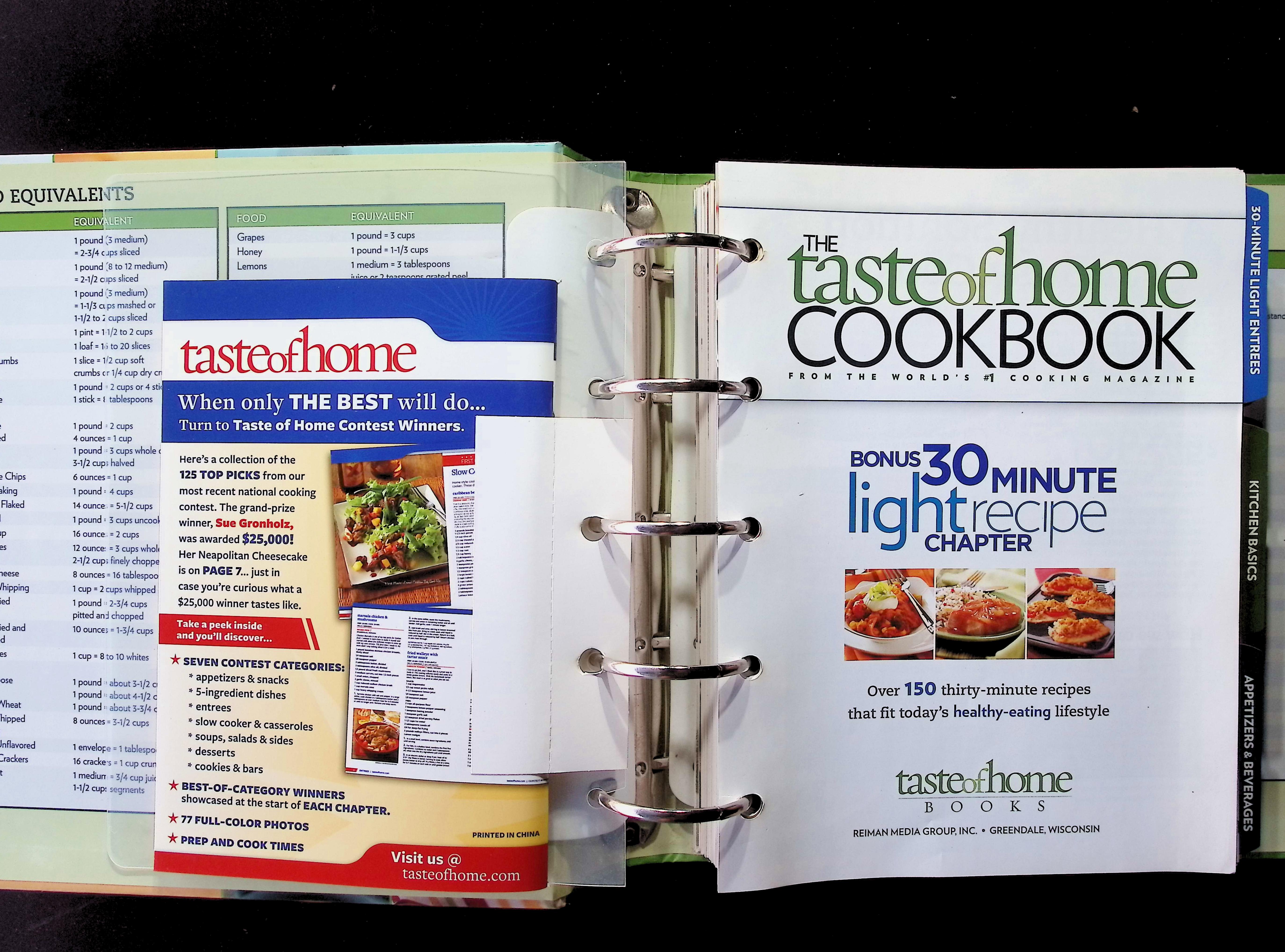 Taste of Home Cookbook, All NEW 3rd Edition with Contest Winners BonusBook — image 3