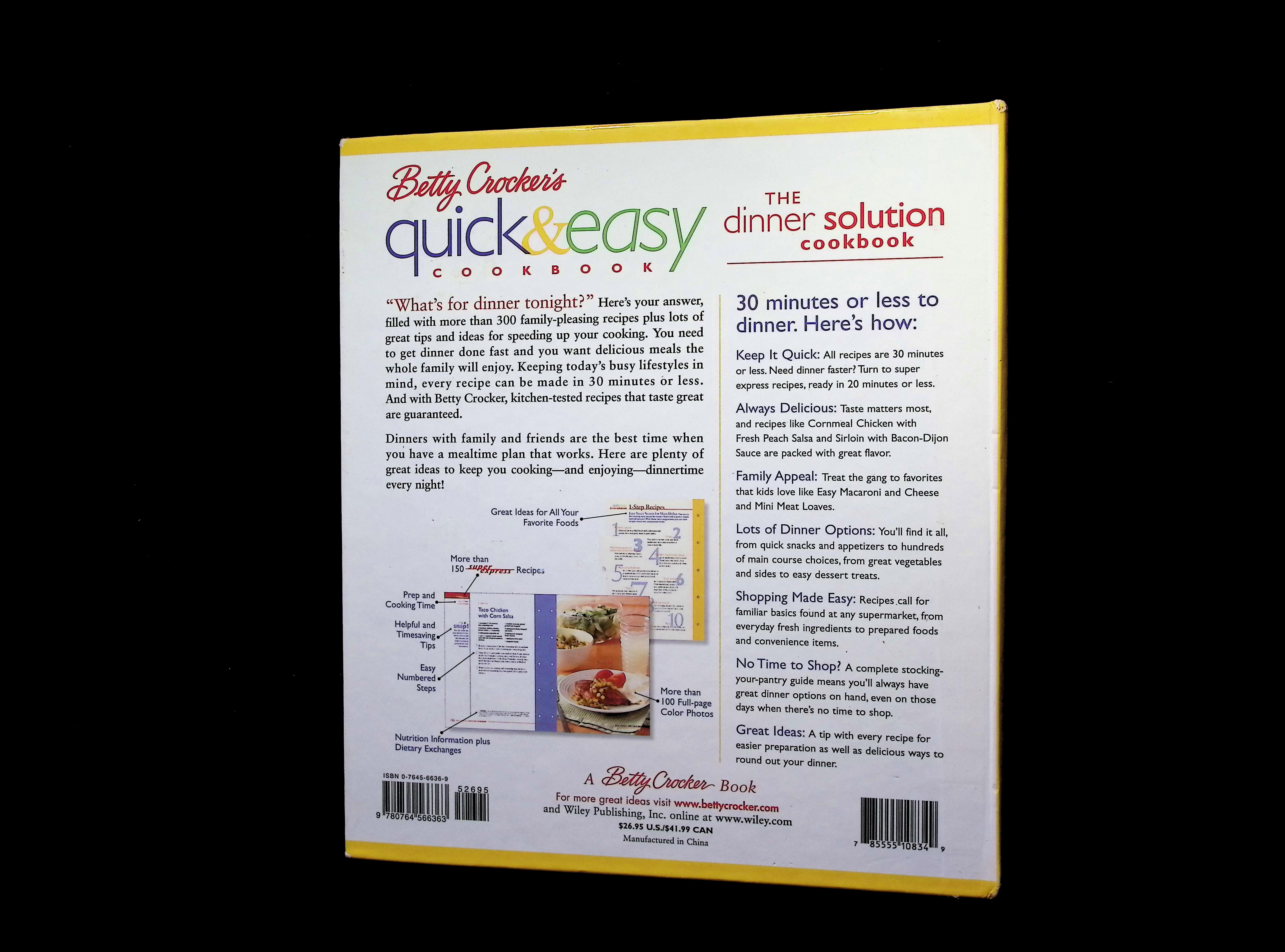 Betty Crocker's Quick and Easy Cookbook — image 2