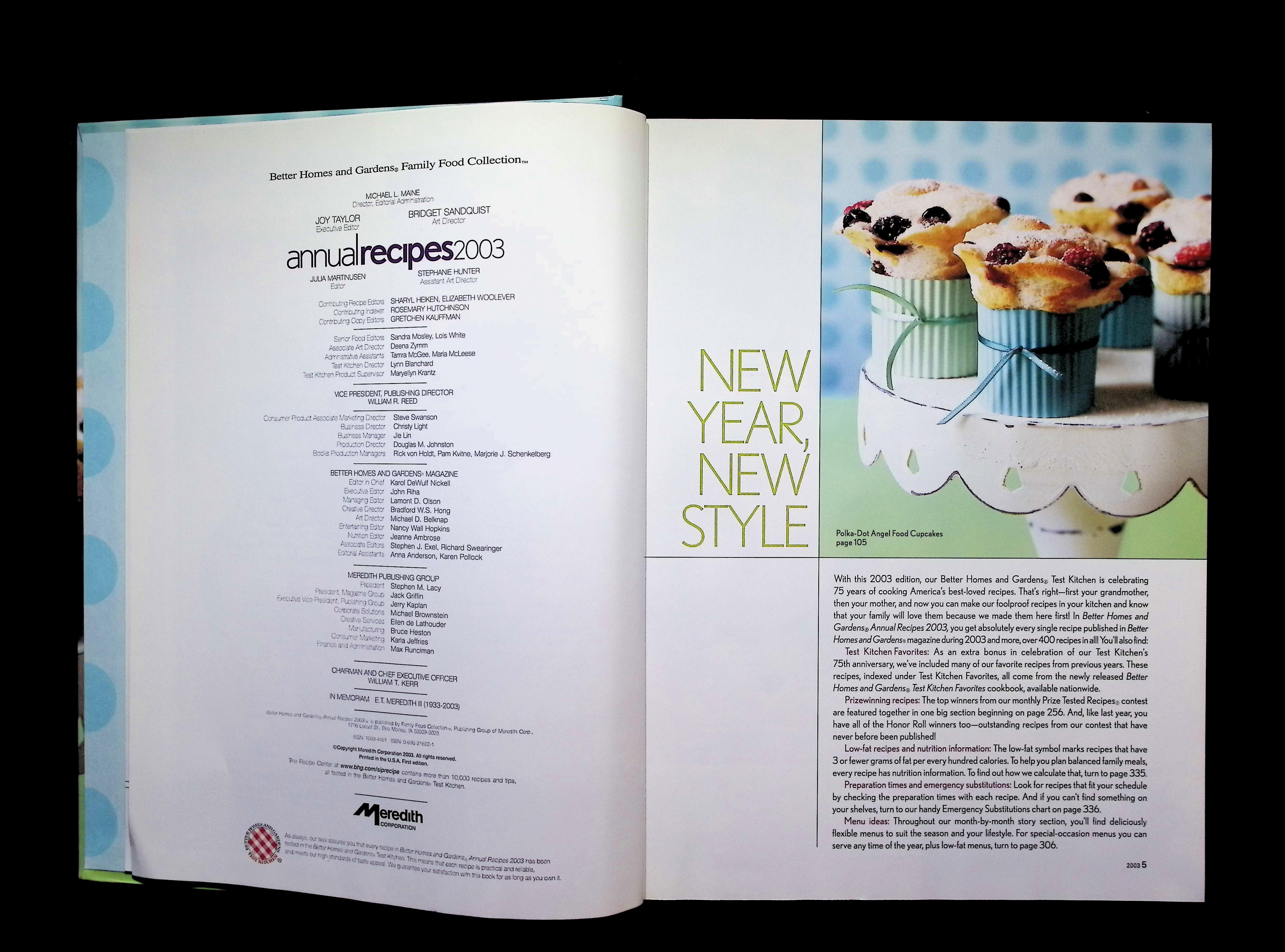 Better Homes and Gardens Annual Recipes 2003 — image 3