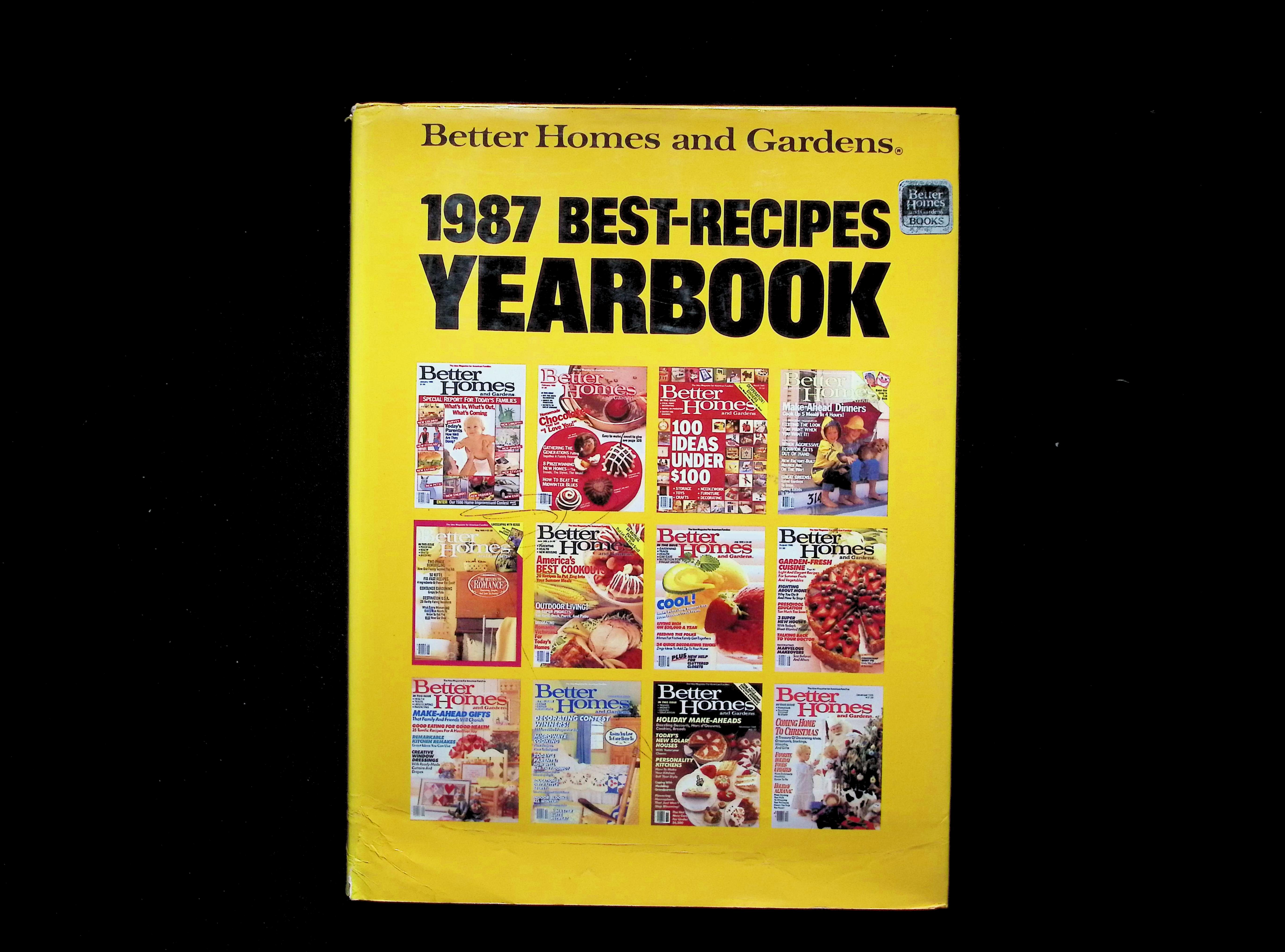 Better Homes and Gardens 1987 Best-Recipes Yearbook