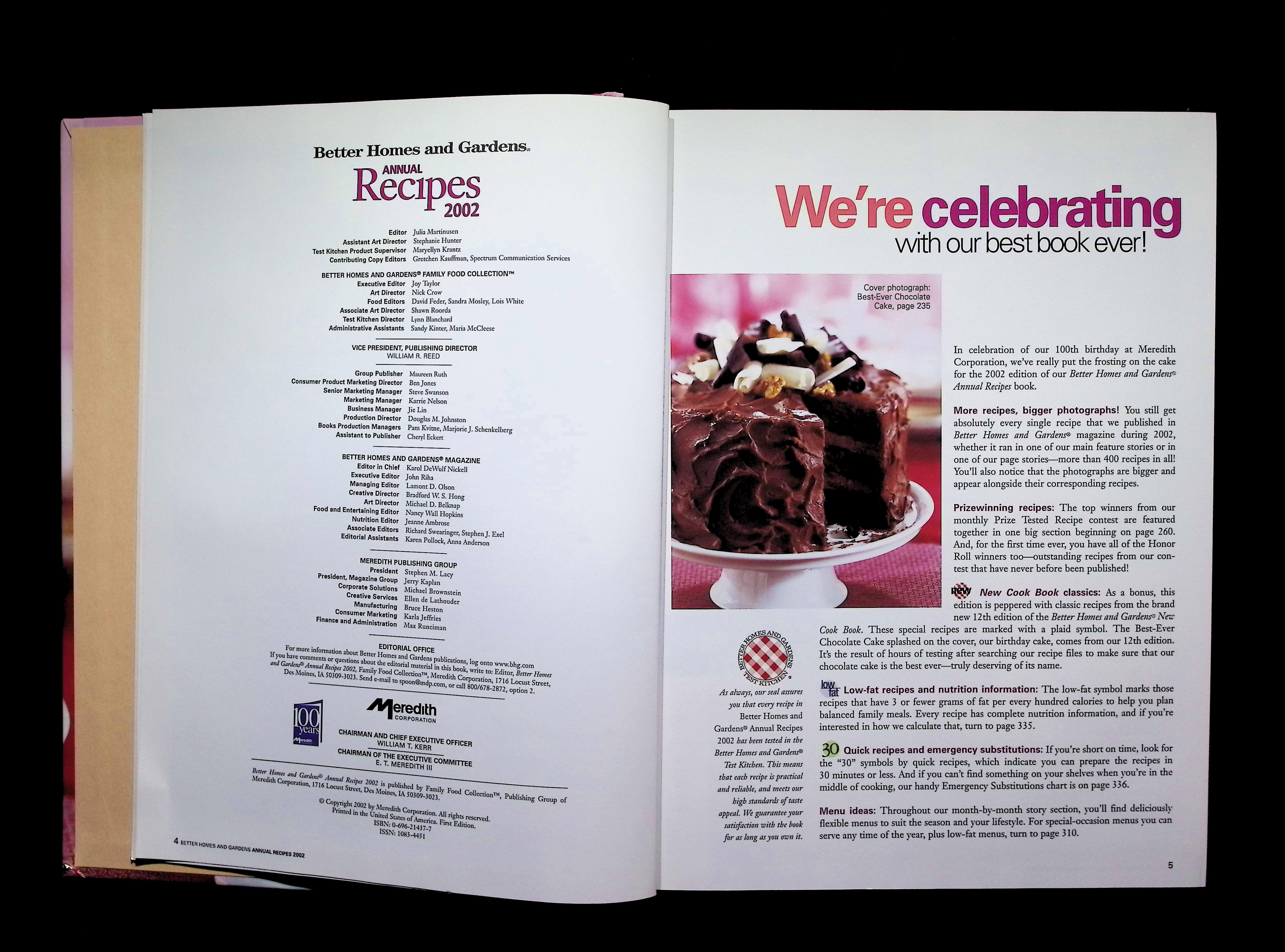 Better Homes and Gardens Annual Recipes 2002 — image 3
