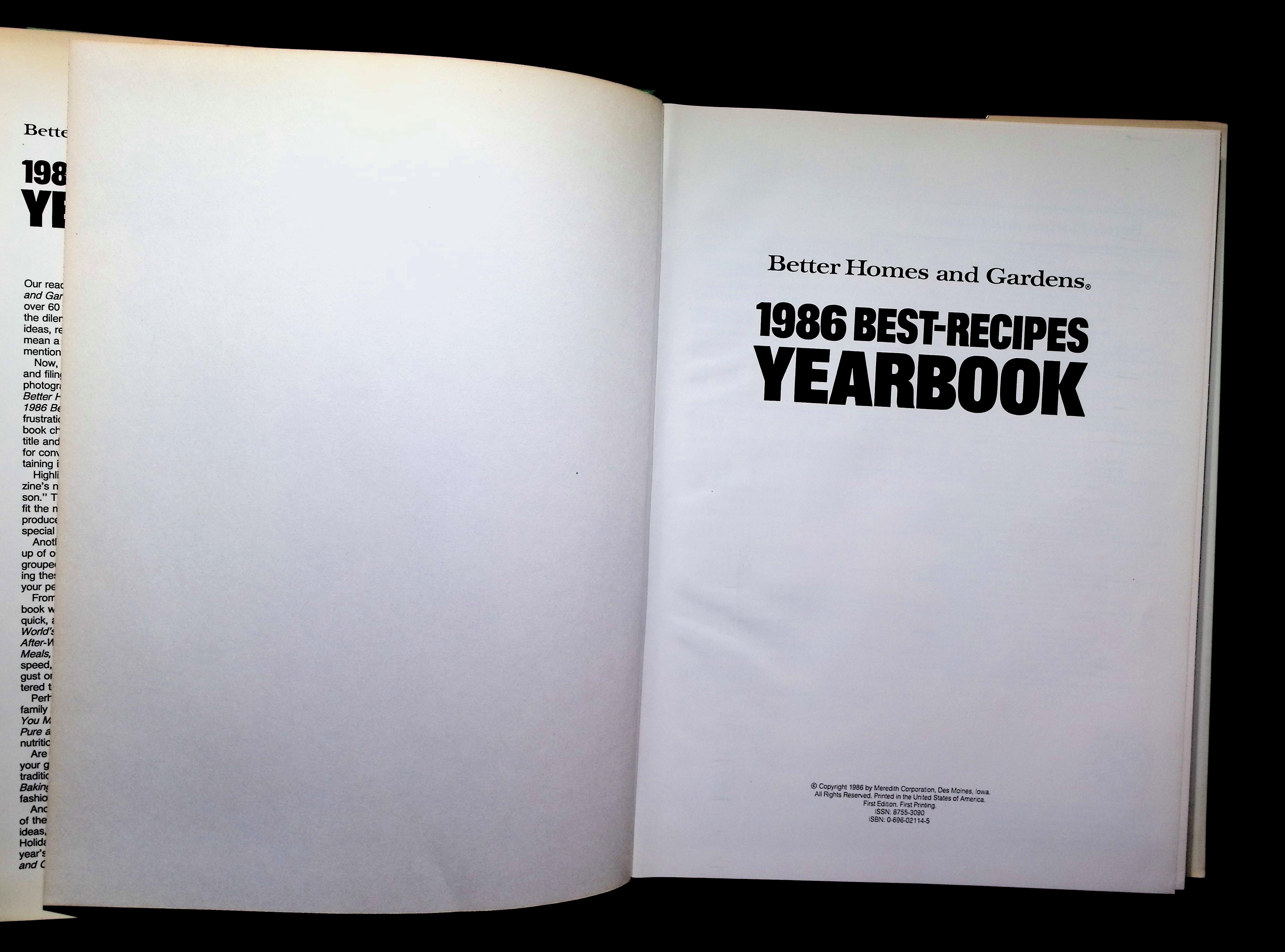 Better Homes and Gardens 1986 Best-Recipes Yearbook — image 3