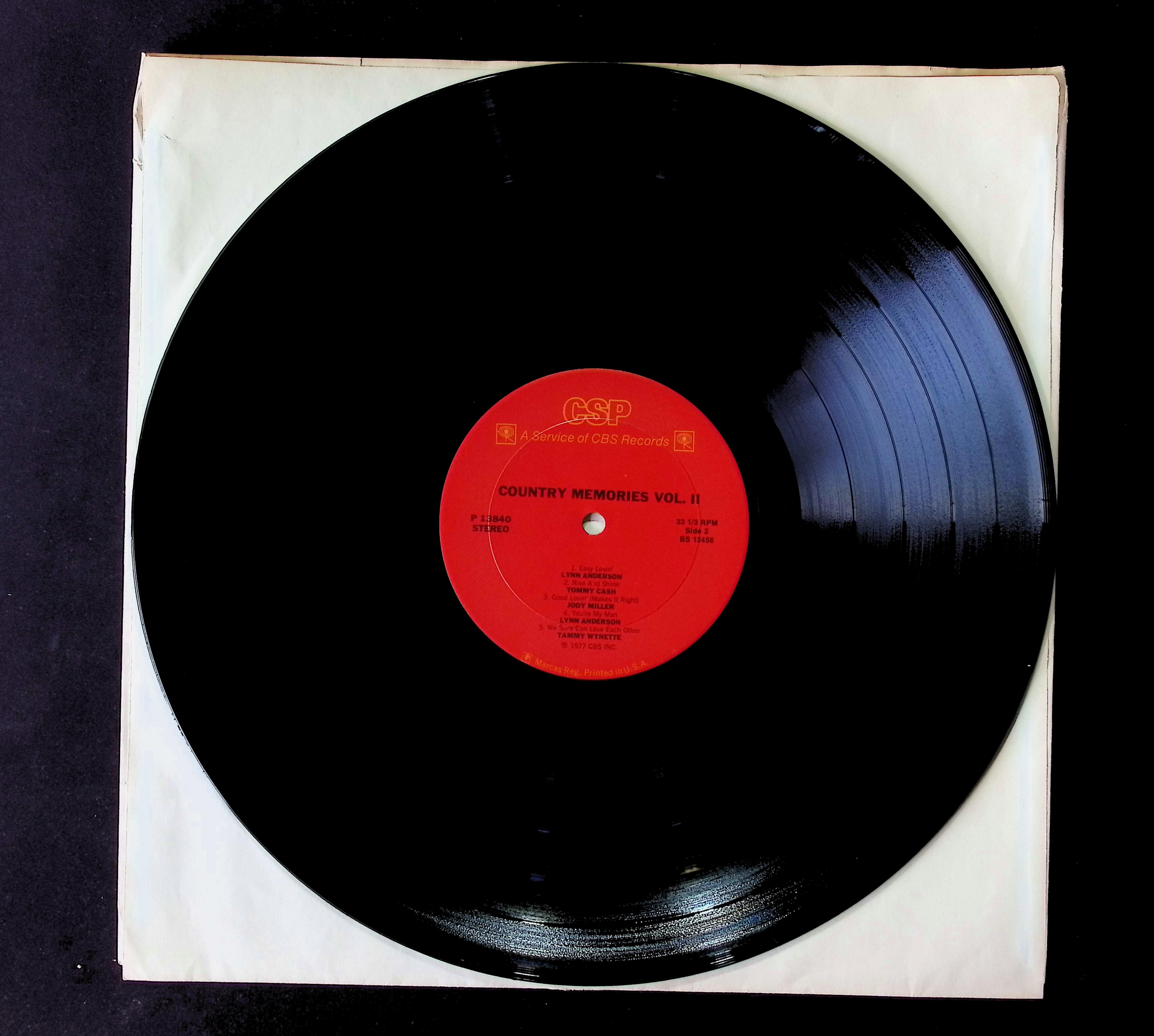 Various Country Memories (Volume Two) 12" LP 1977 P 13840 Folk, World, & Country — image 3