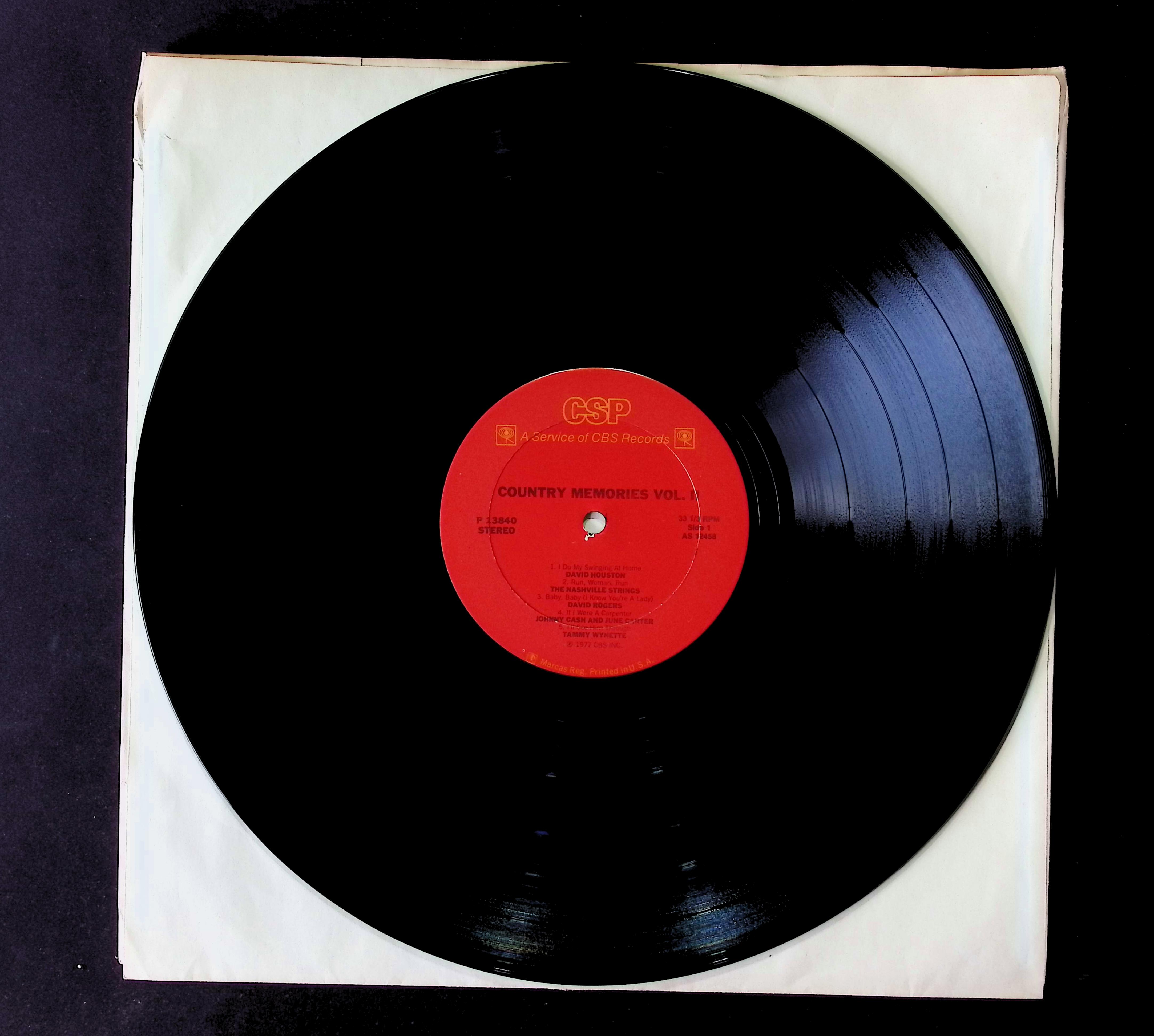 Various Country Memories (Volume Two) 12" LP 1977 P 13840 Folk, World, & Country — image 5