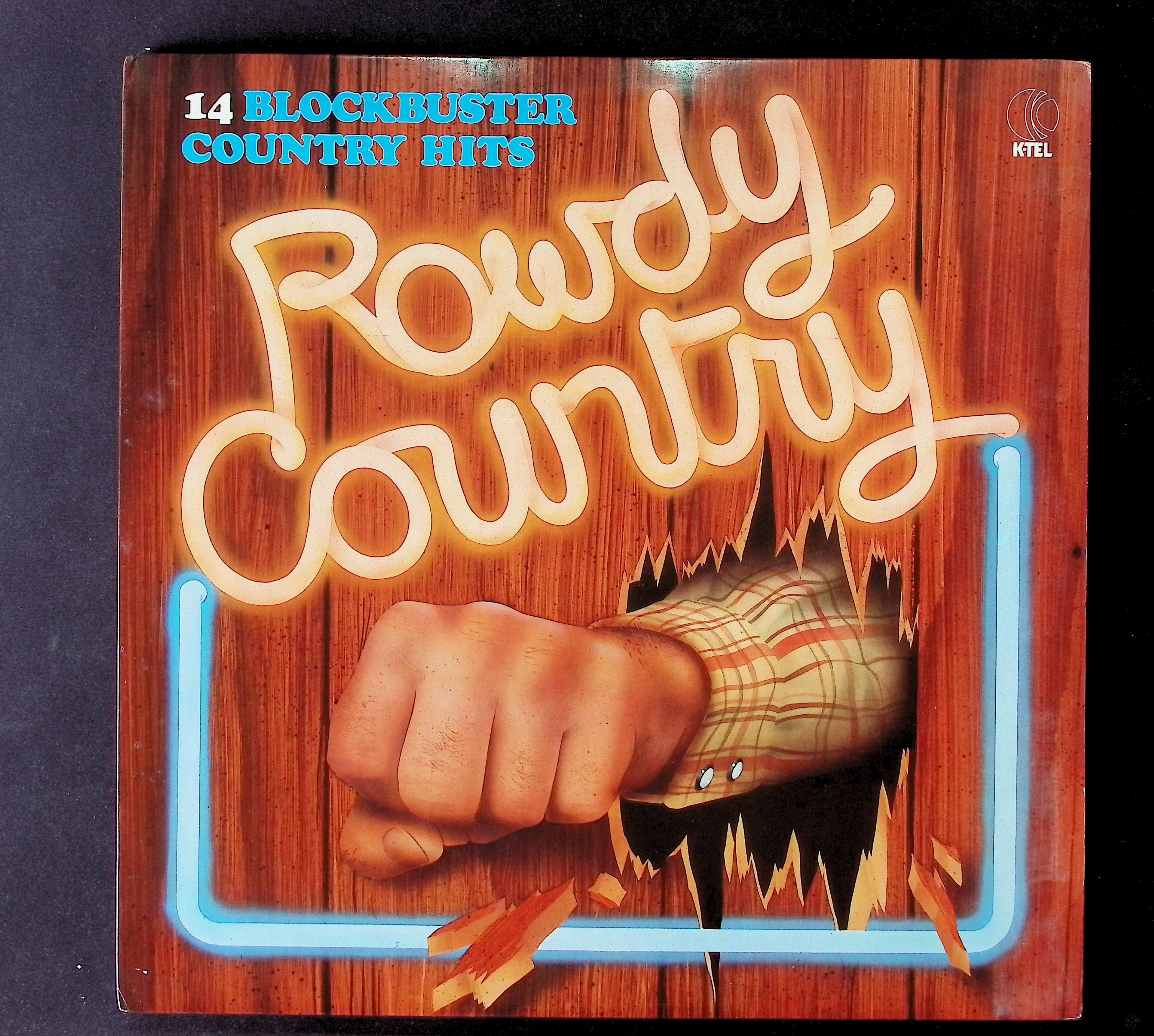 Various Rowdy Country 12" LP 1983 WU 3680 Folk, World, & Country