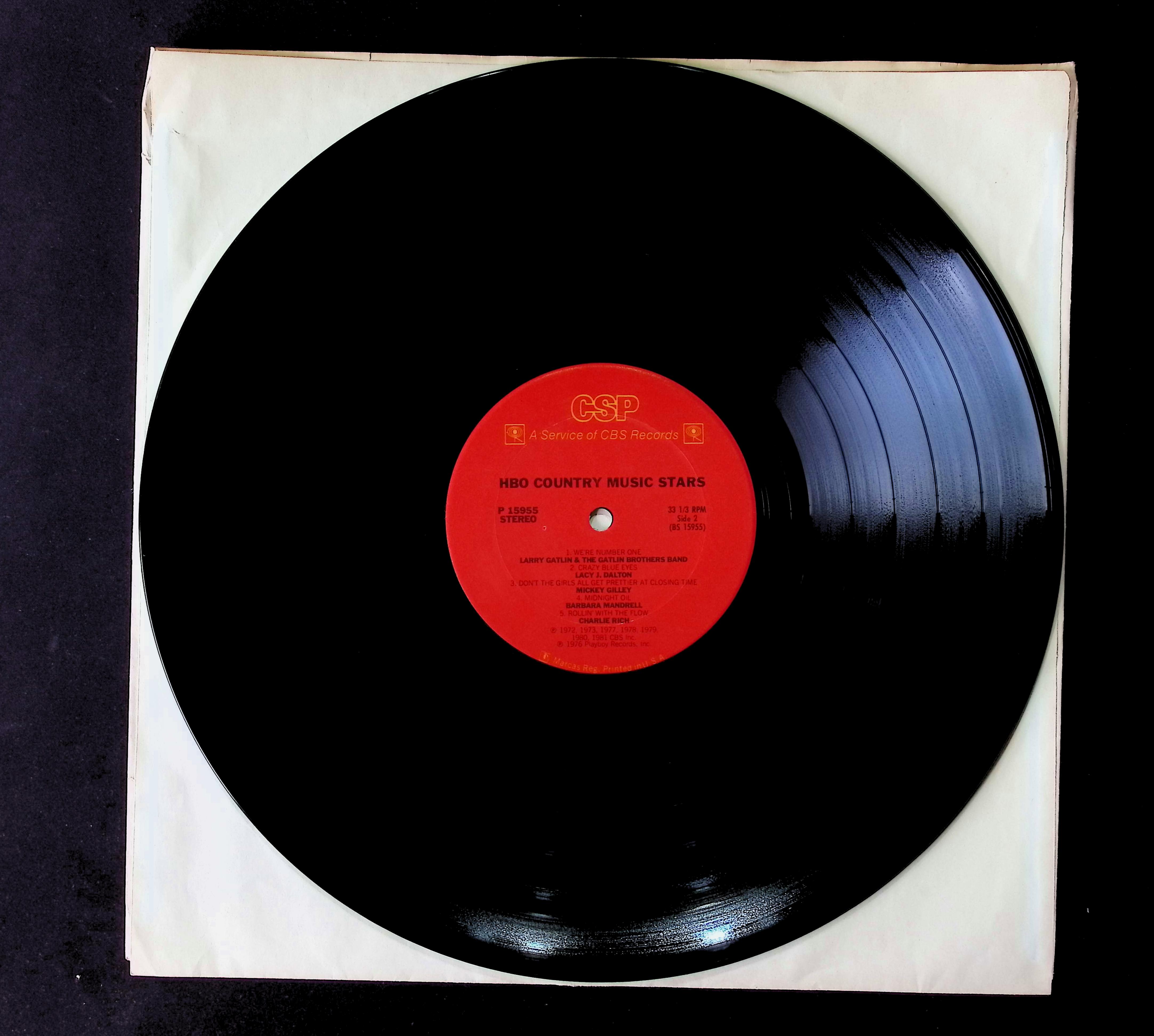 Various HBO Country Music Stars 12" LP 1981 P 15955 Folk, World, & Country — image 3