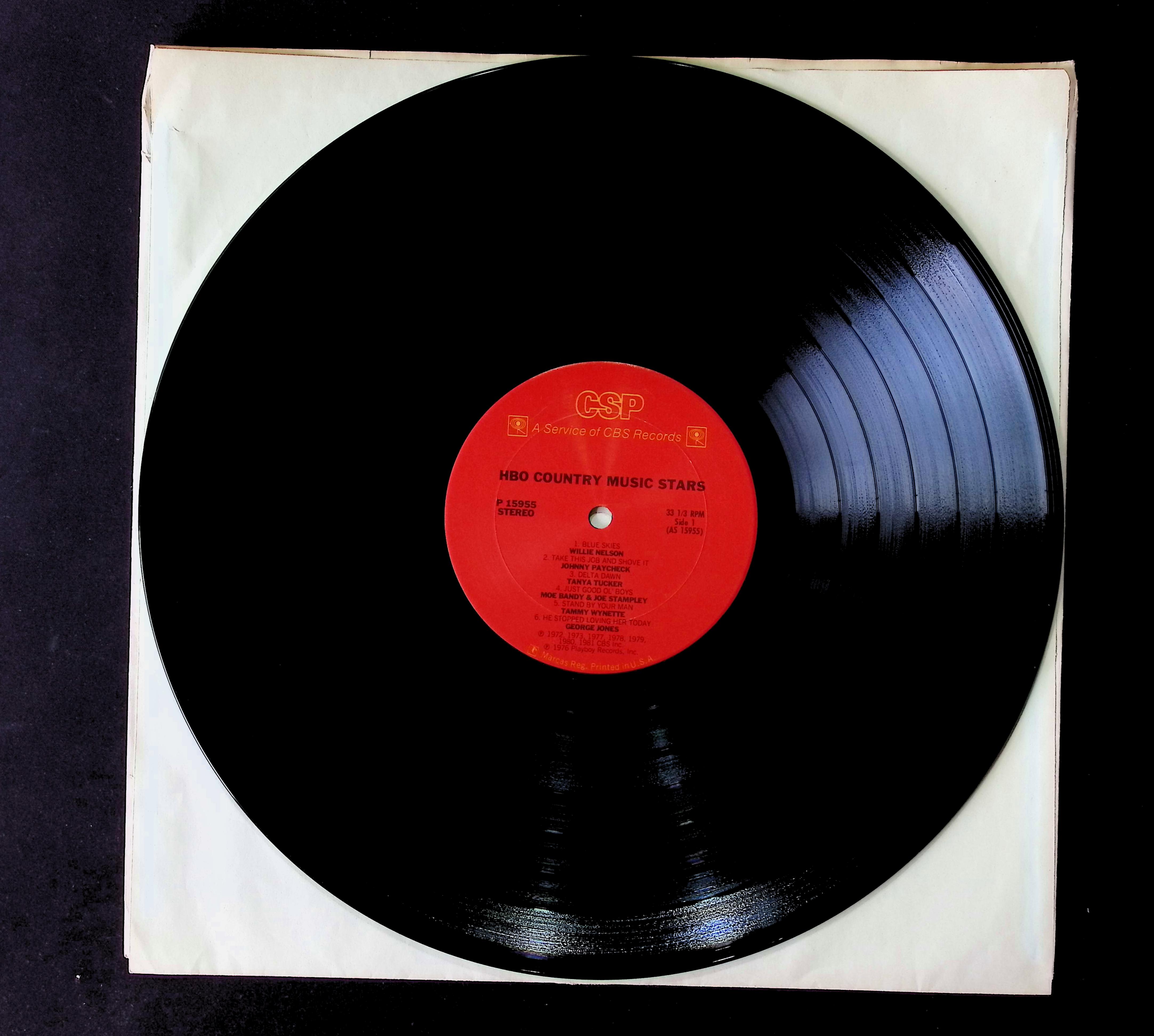 Various HBO Country Music Stars 12" LP 1981 P 15955 Folk, World, & Country — image 5