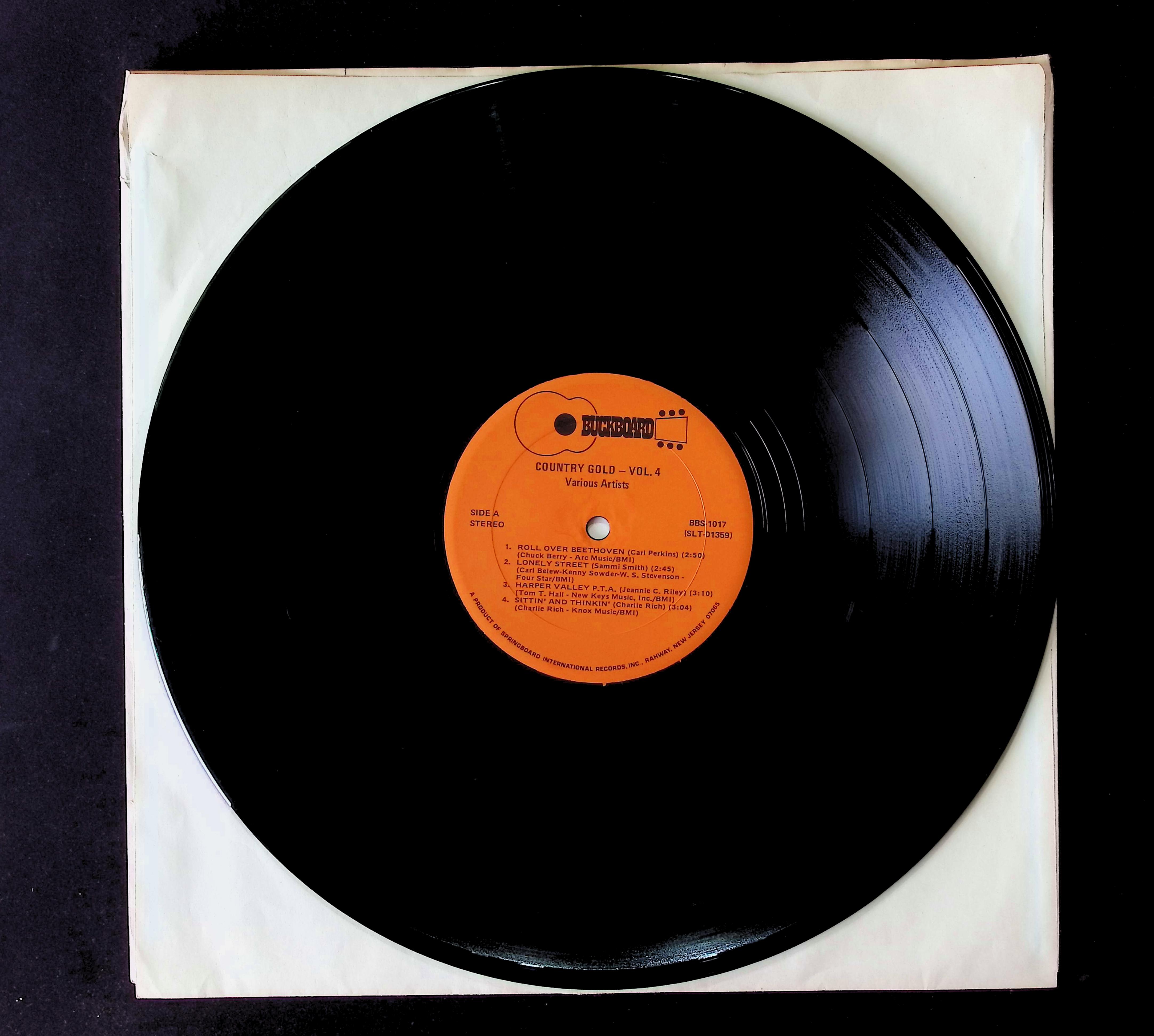 Various Country Gold Vol.4 12" LP 0 BBS-1017 Folk, World, & Country — image 5