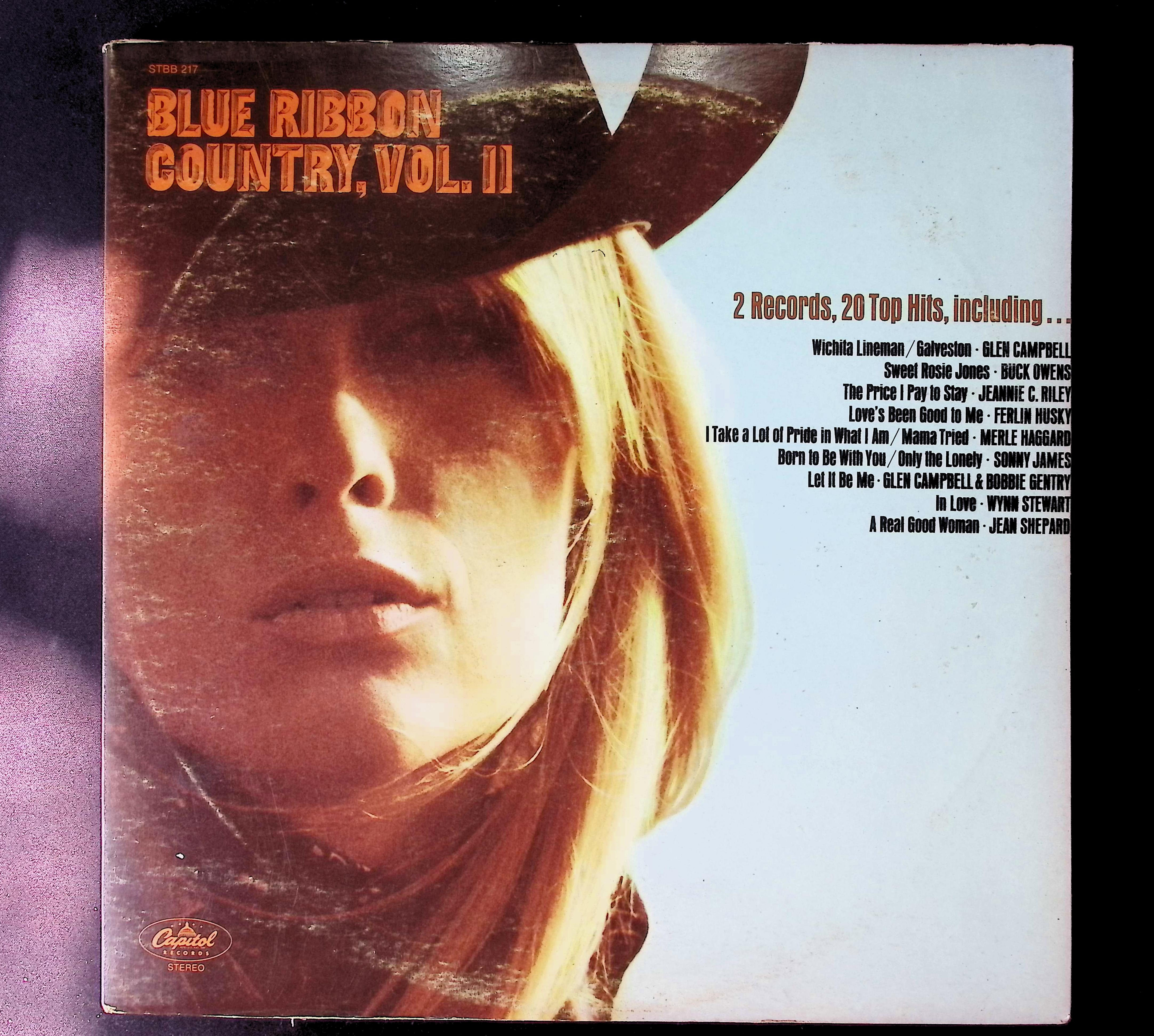 Various Blue Ribbon Country, Vol. II 12" LP 1969 STBB-217 Folk, World, & Country