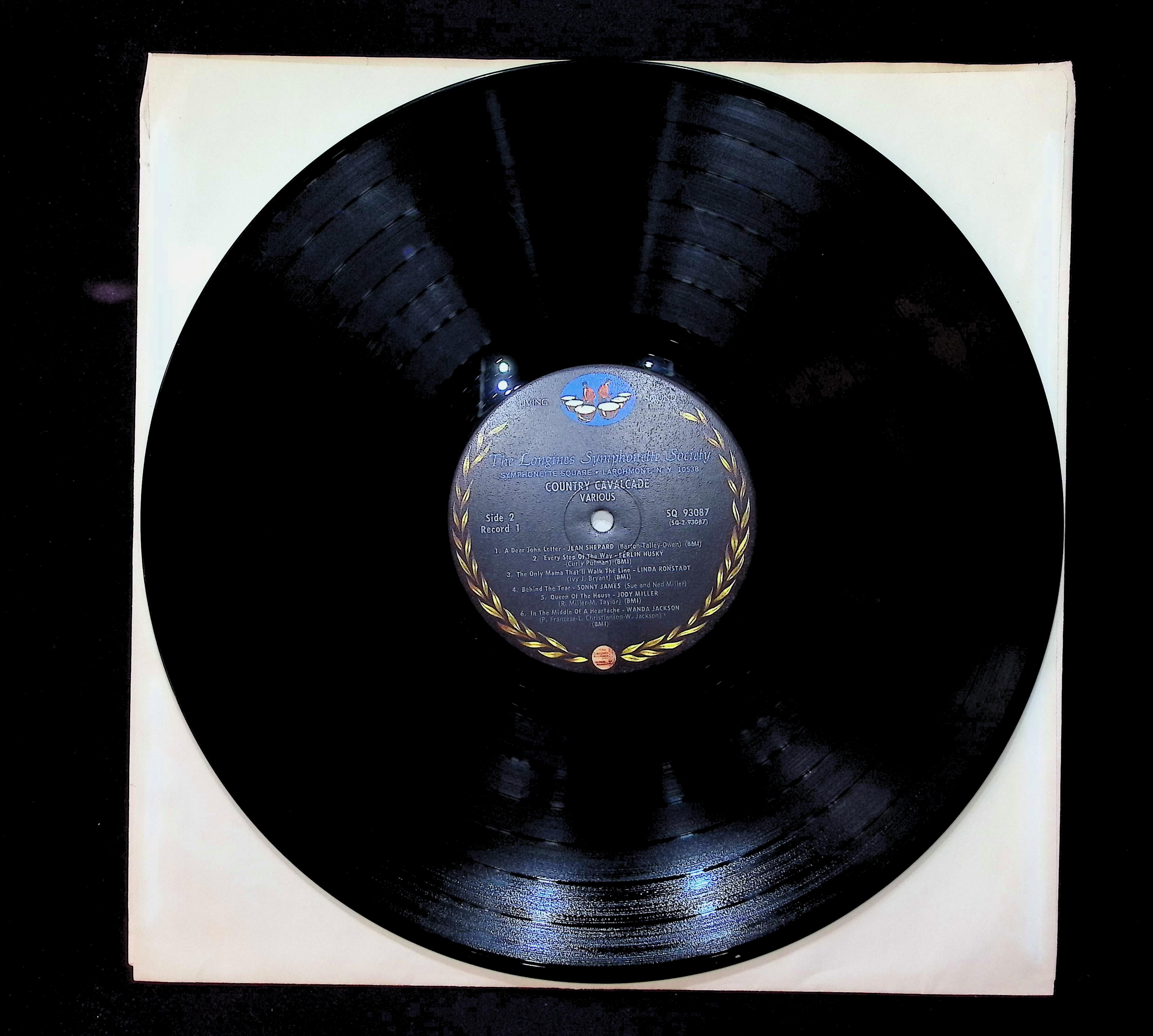 Various Country Cavalcade 12" LP Unknown Era SQ 93087 Folk, World, & Country — image 3