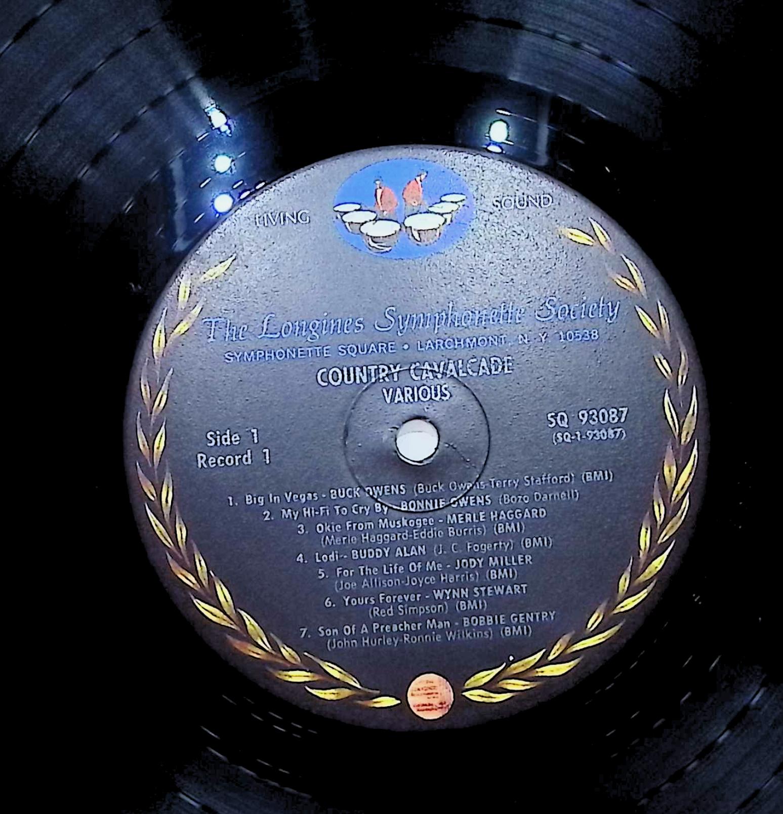 Various Country Cavalcade 12" LP Unknown Era SQ 93087 Folk, World, & Country — image 4