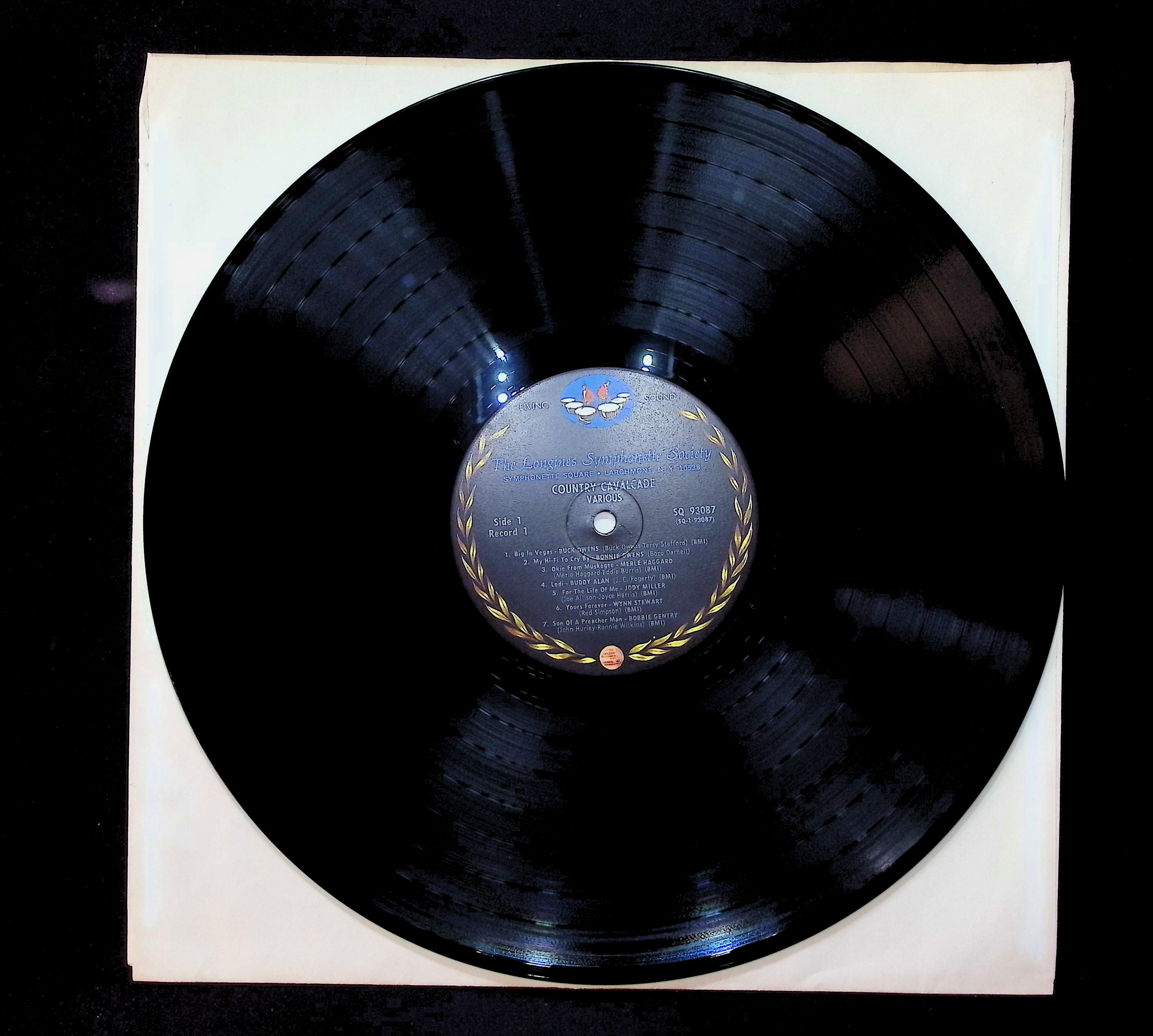 Various Country Cavalcade 12" LP Unknown Era SQ 93087 Folk, World, & Country — image 5