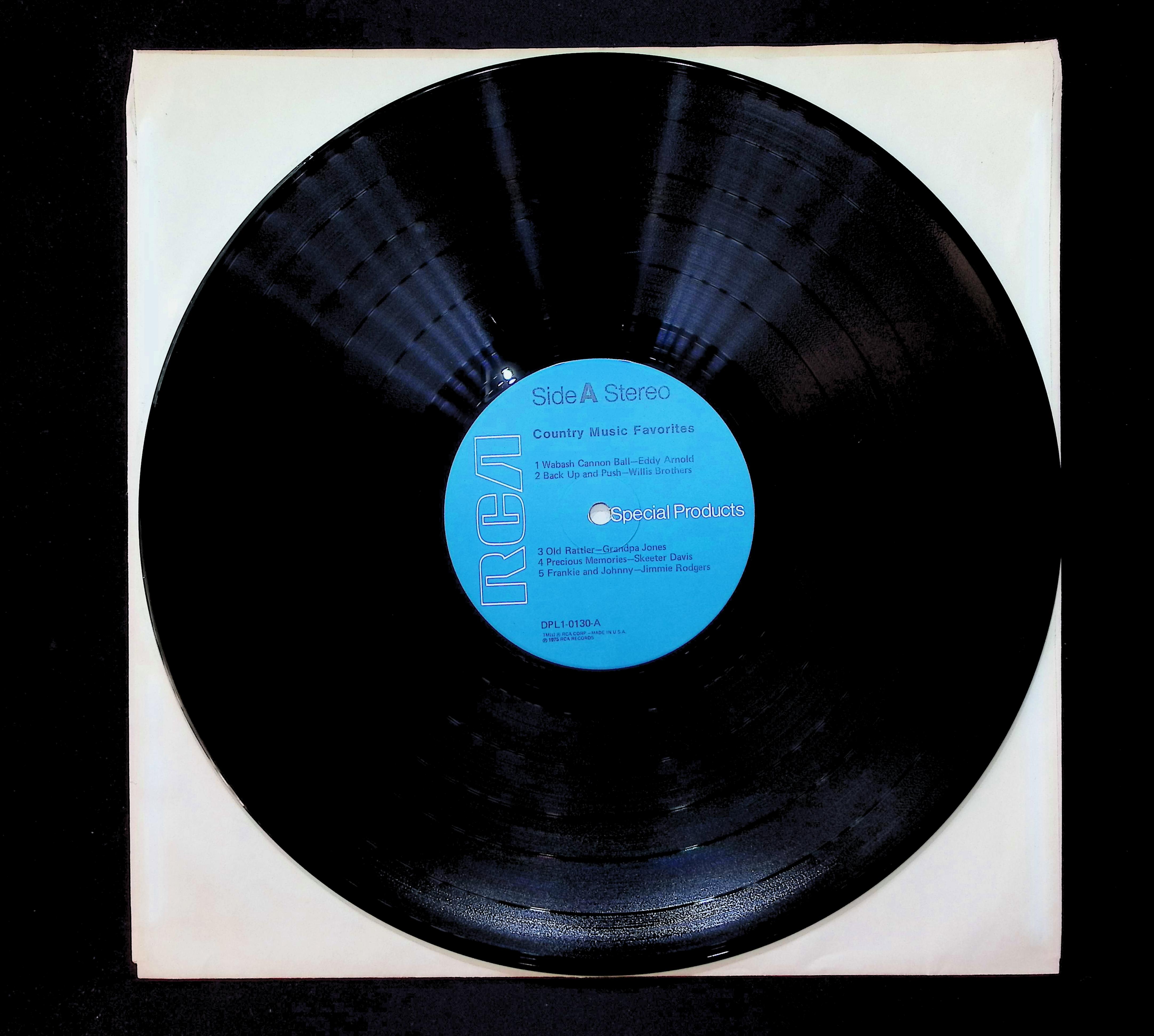 Various Country Music Favorites 12" LP 1975 DPL1-0130(e) Folk, World, & Country — image 3