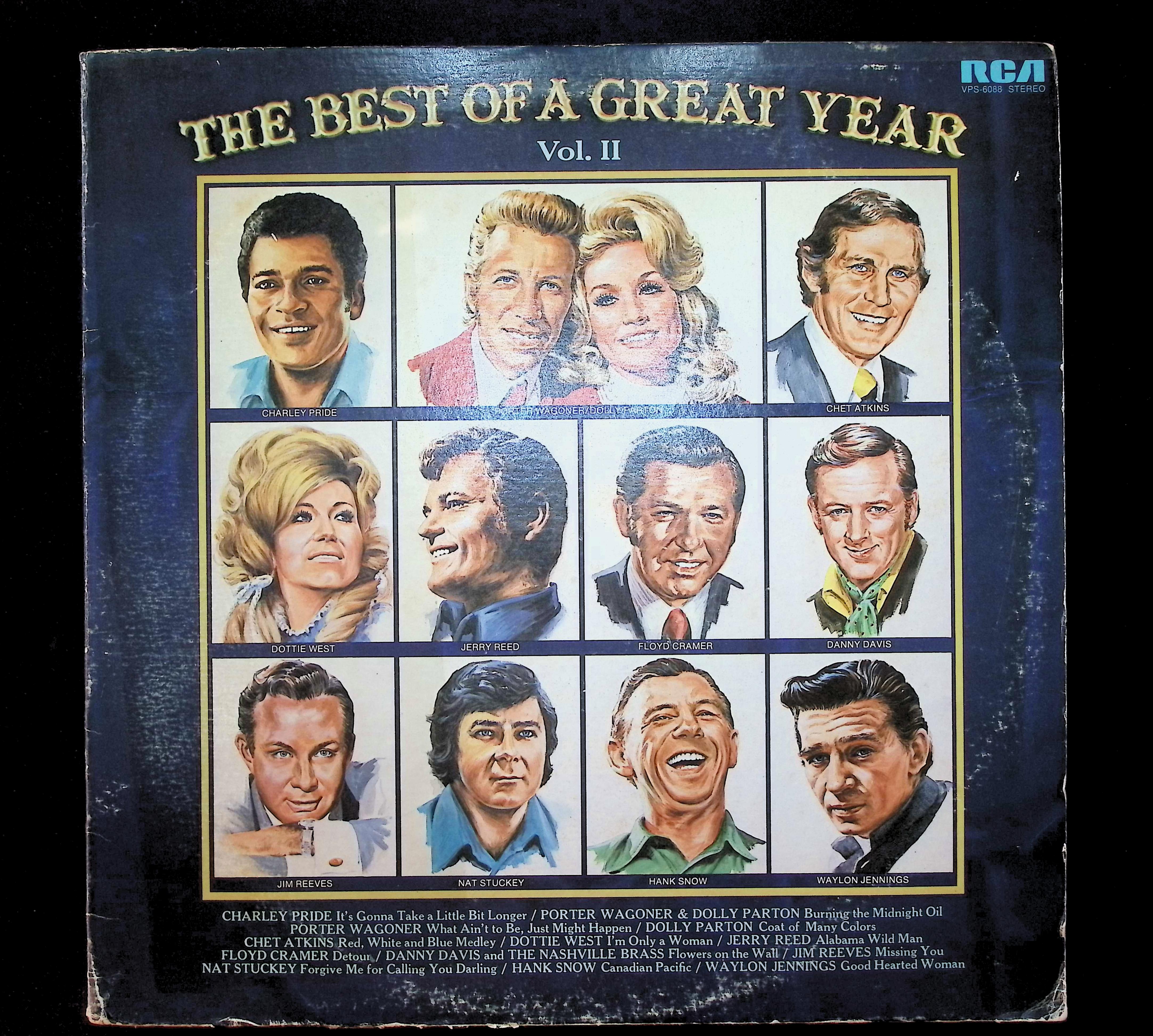 Various The Best Of A Great Year Vol. II 12" LP 1973 VPS-6088 Folk, World, & Country