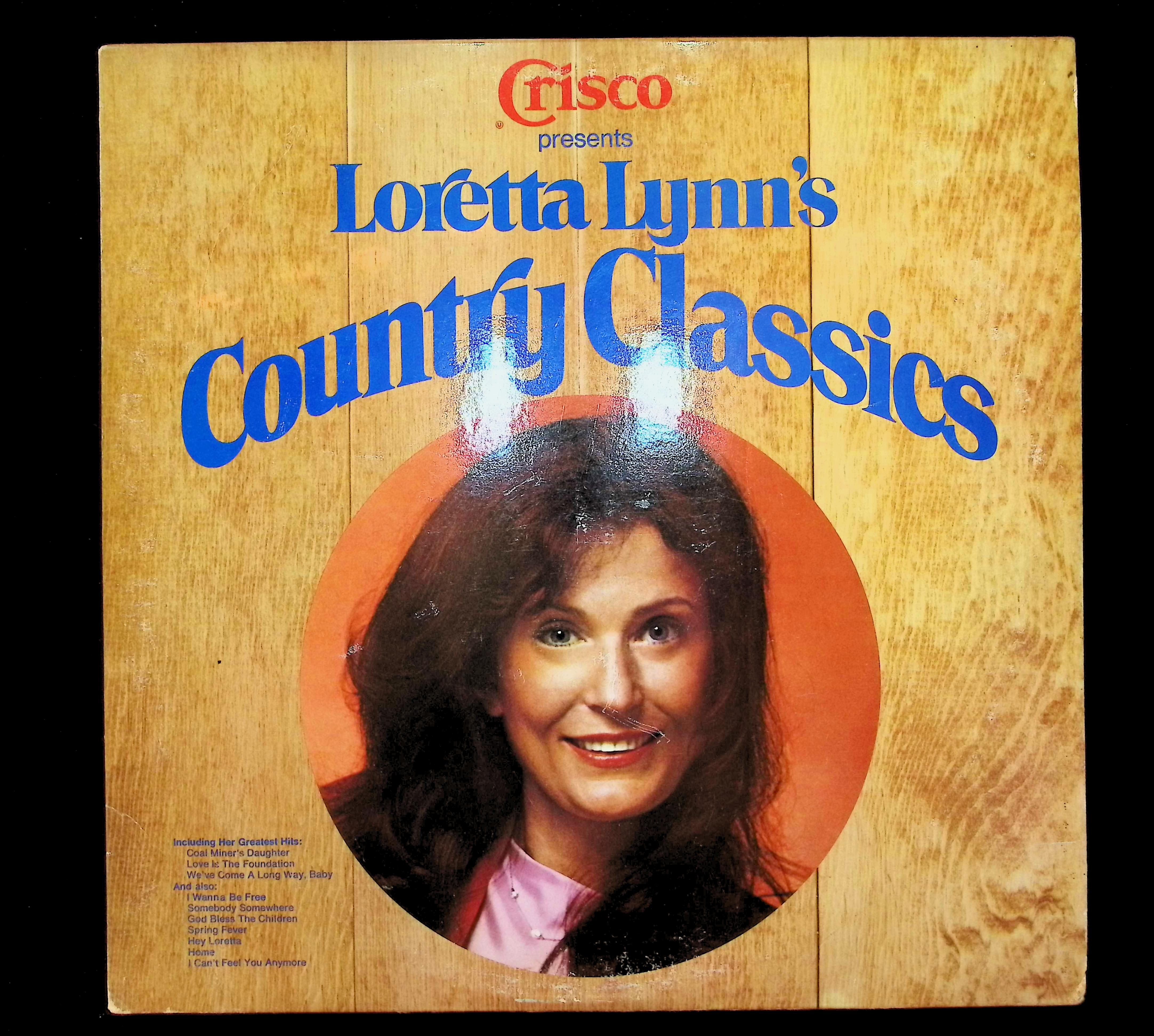 Loretta Lynn Crisco Presents Loretta Lynn's Country Classics 12" LP 1979 MSM-35018 Folk, World, & Country