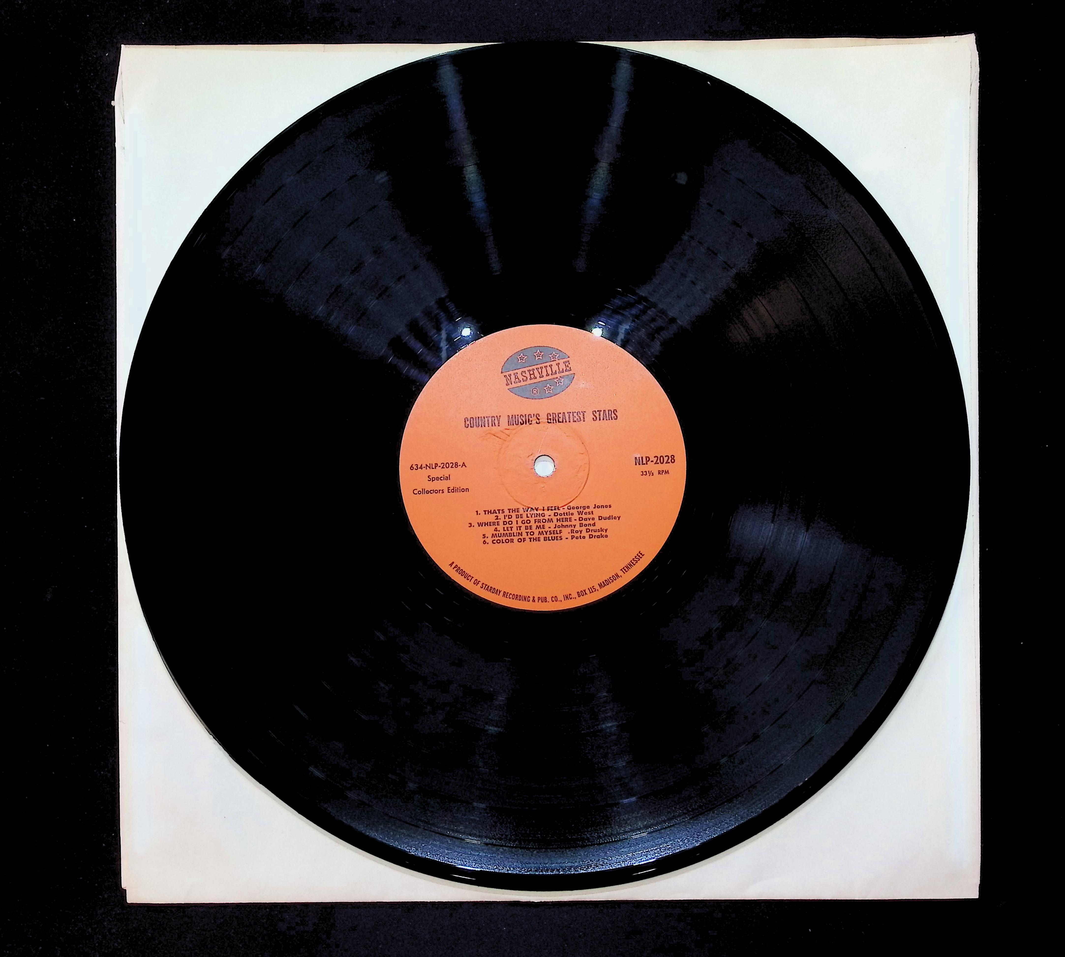 Various Country Music's Greatest Stars 12" LP 1966 NLP 2028 Folk, World, & Country — image 3