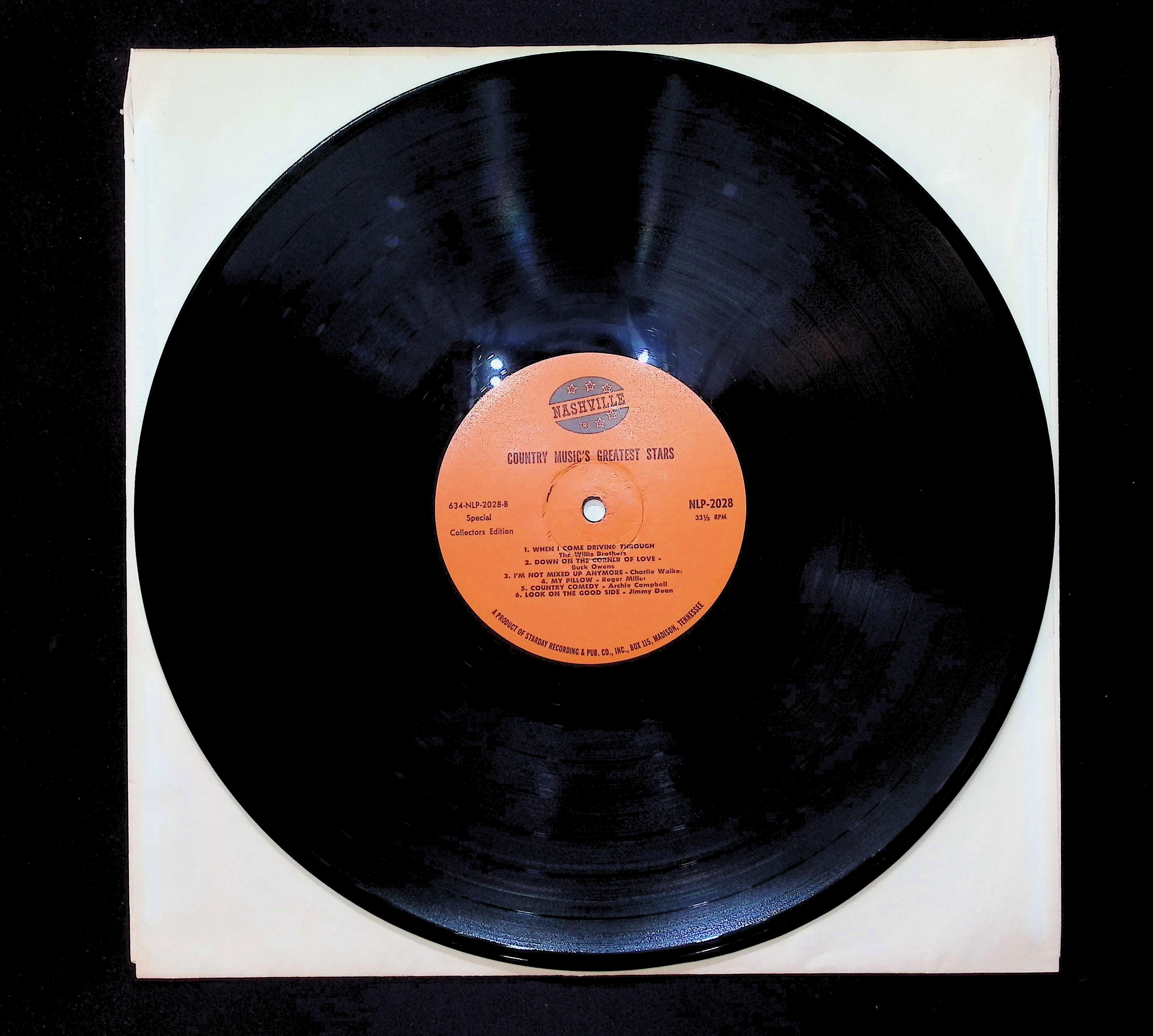 Various Country Music's Greatest Stars 12" LP 1966 NLP 2028 Folk, World, & Country — image 5