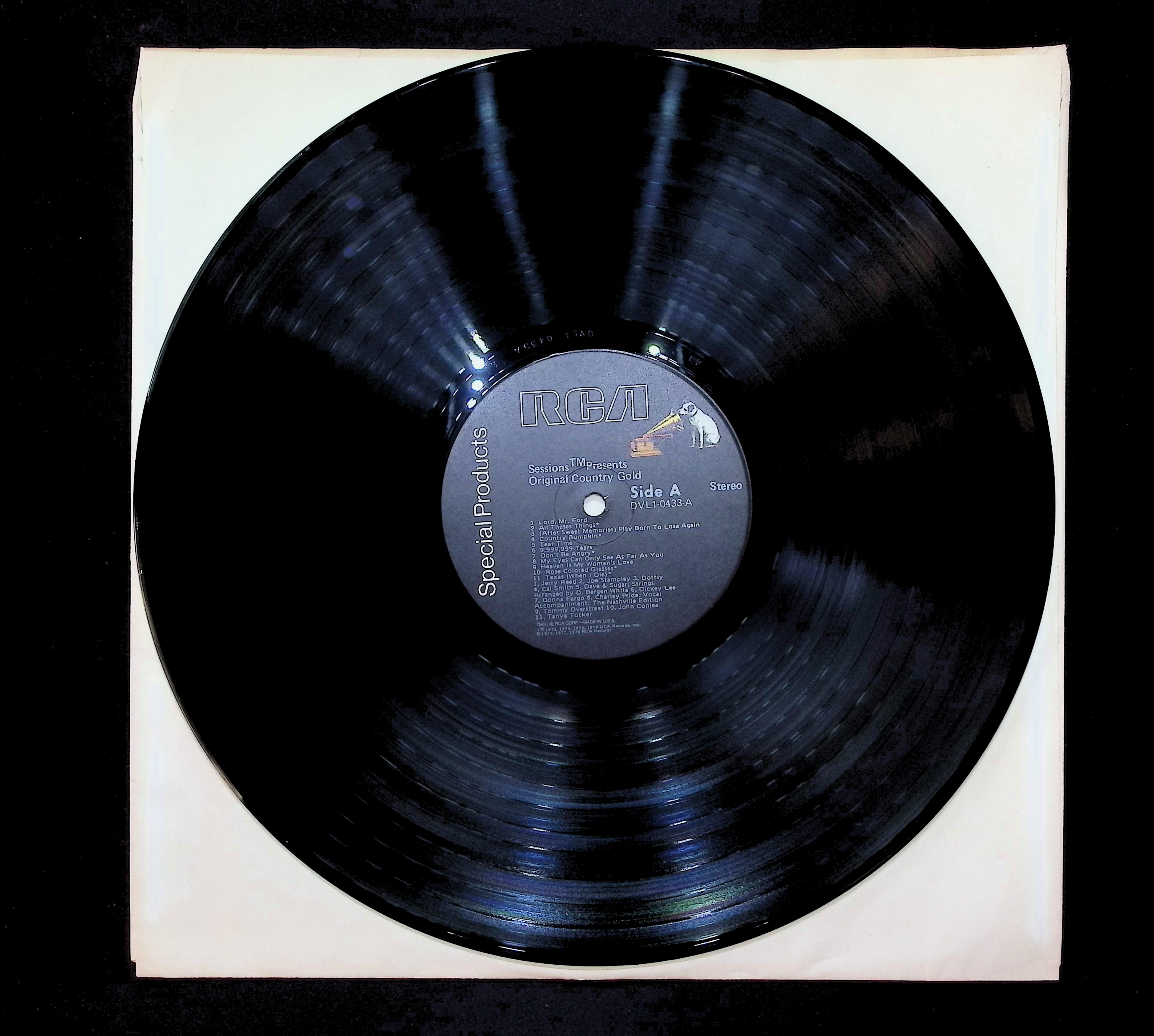 Various Original Country Gold 12" LP 1979 DVL1-0433 Folk, World, & Country — image 3